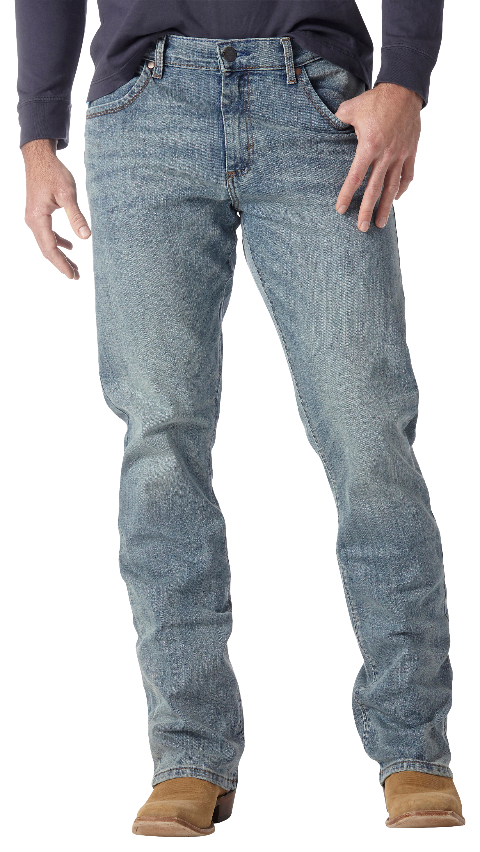 Image of Wrangler Retro Slim-Fit Bootcut Jeans for Men - Bearcreek - 30x30