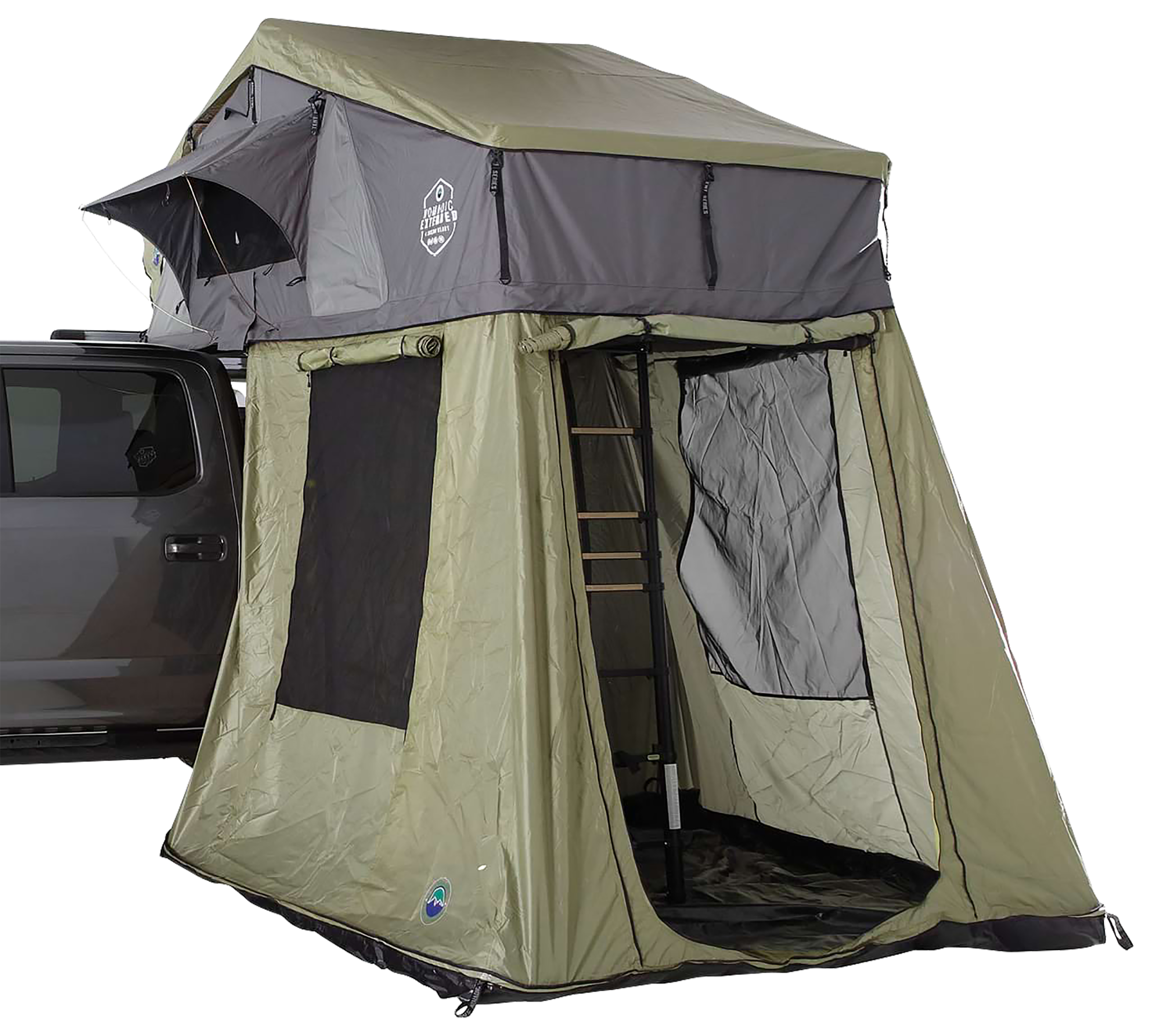 Overland Vehicle Systems Nomadic 4 Roof Top Tent Annex with Travel Cover