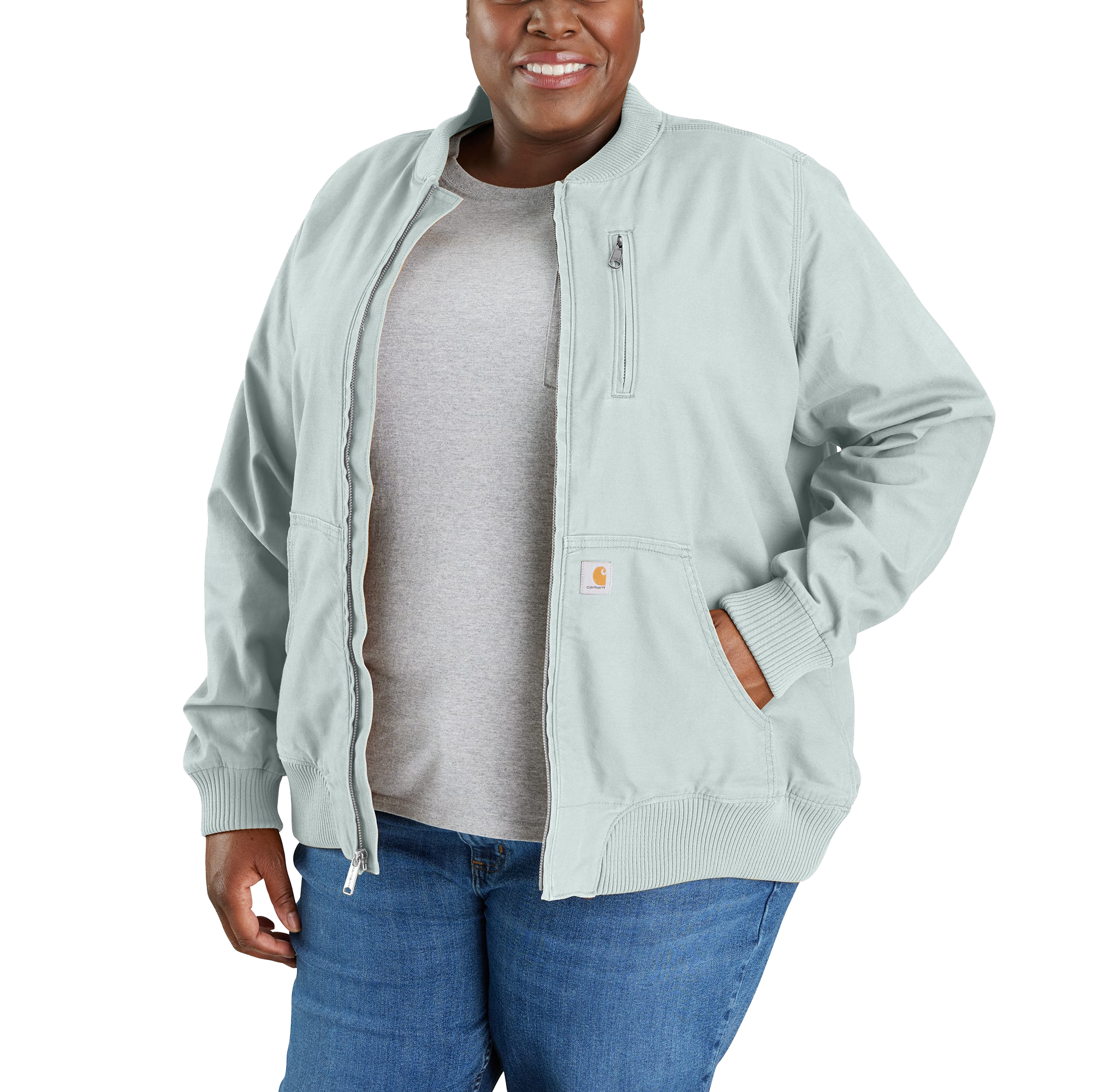 Carhartt Crawford Rugged Flex Relaxed-Fit Canvas Jacket for Ladies
