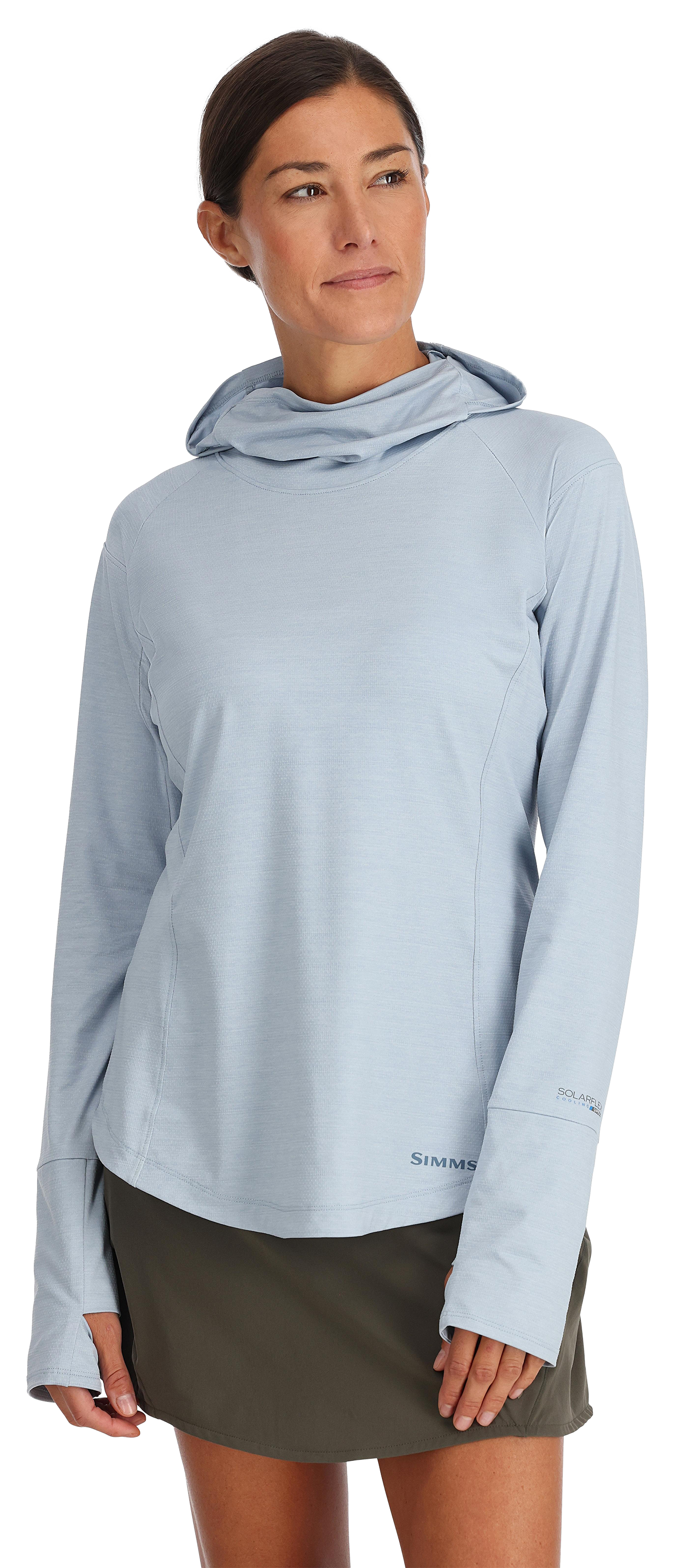 SIMMS SolarFlex Cooling Long-Sleeve Hoodie for Ladies