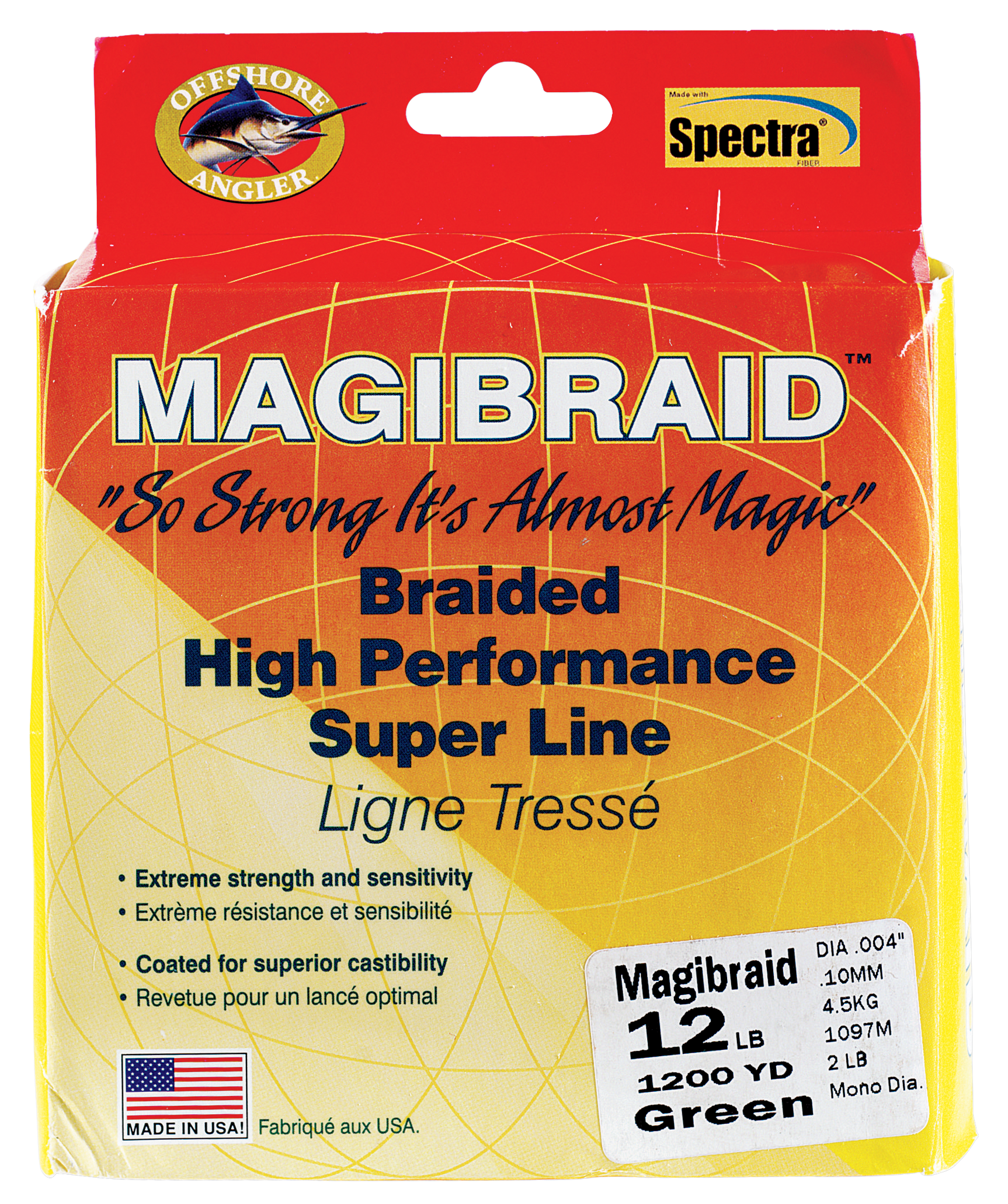Offshore Angler Magibraid Spectra Fiber Fishing Line - 300 Yards