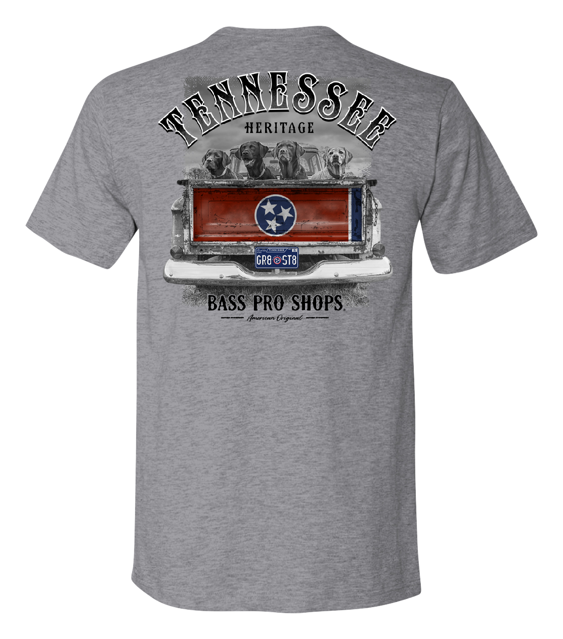 Image of Bass Pro Shops Heritage State Graphic Short-Sleeve Shirt for Men