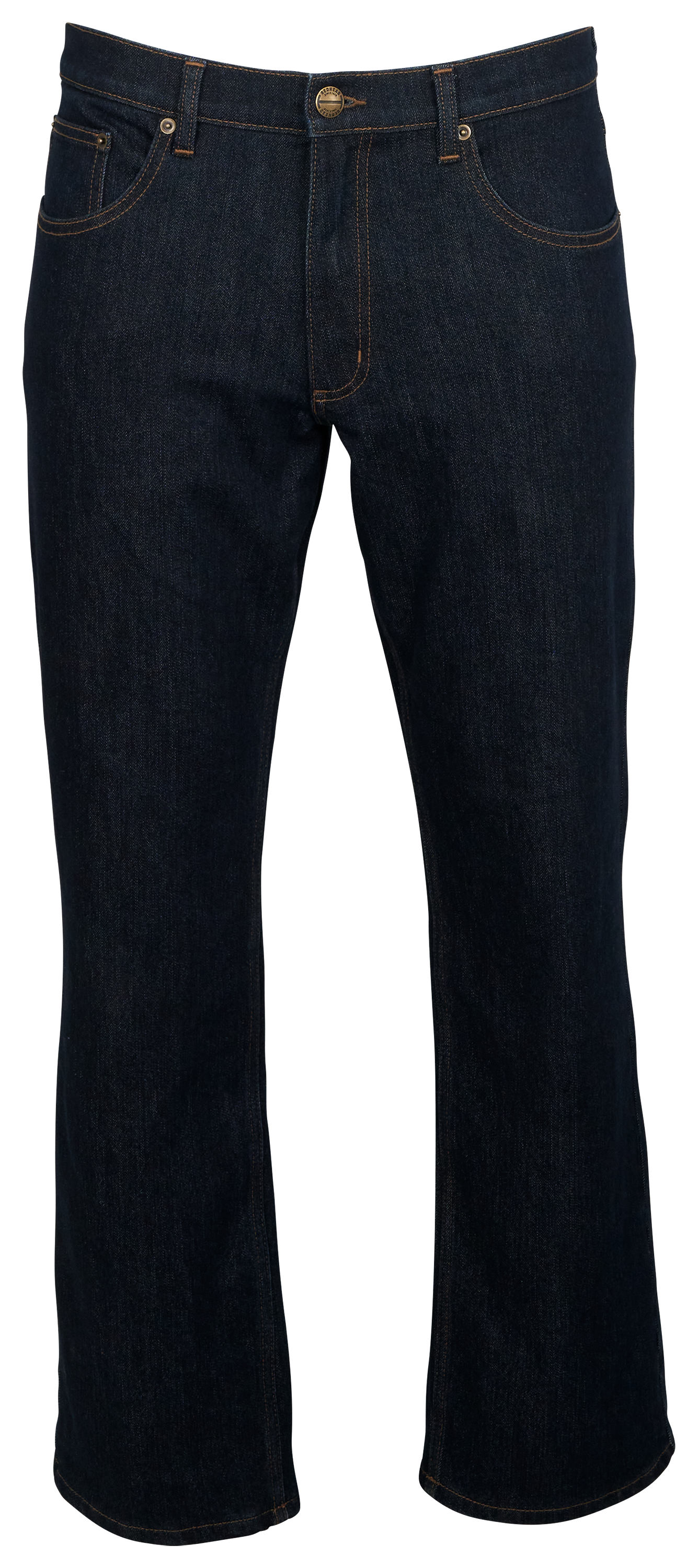 Image of RedHead Flannel-Lined Denim Relaxed-Fit Jeans for Men - Dark Wash - 30x30