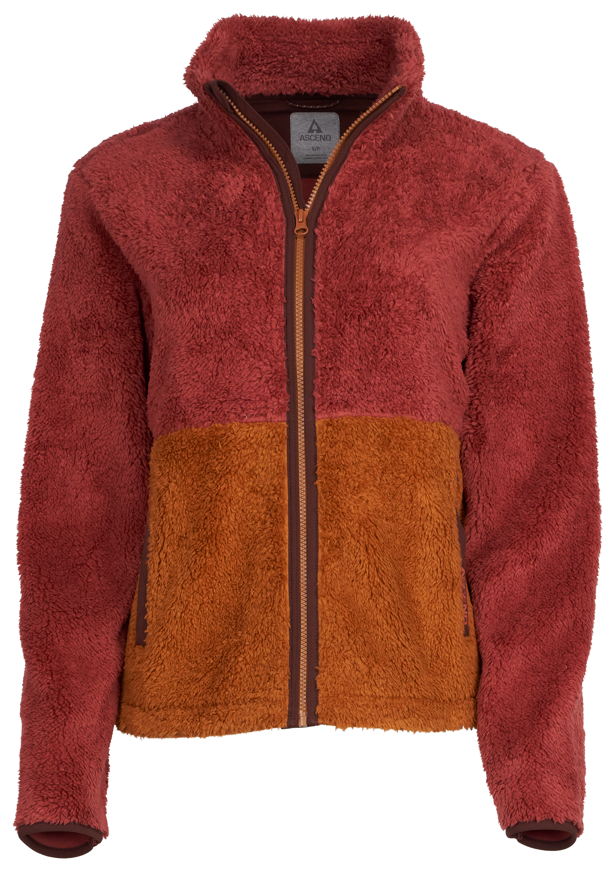 Image of Ascend Altitude Full-Zip Jacket for Ladies - Marsala - XS