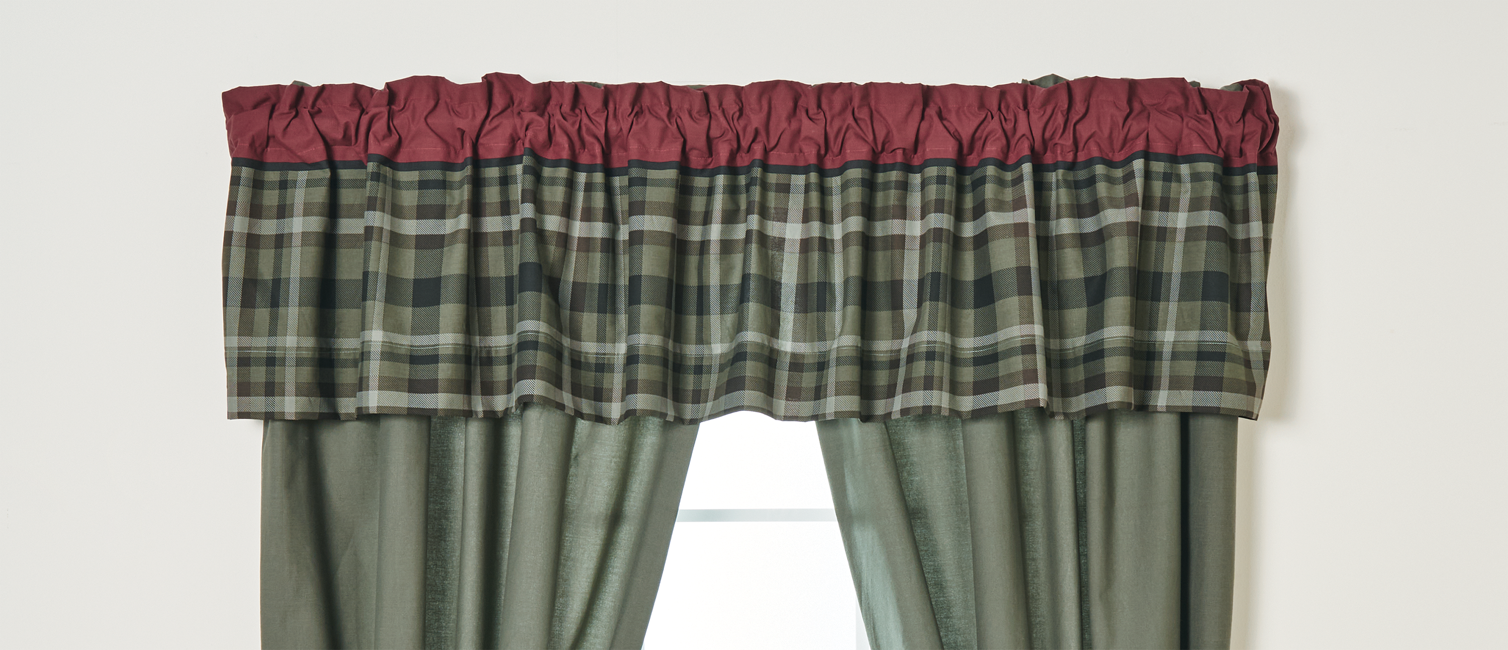 Image of White River Home Riverview Lodge Collection Valance