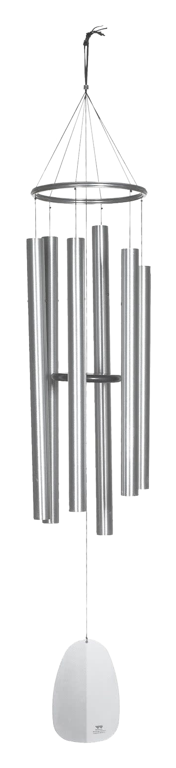 Woodstock Chimes Windsinger Chimes of Apollo - Silver