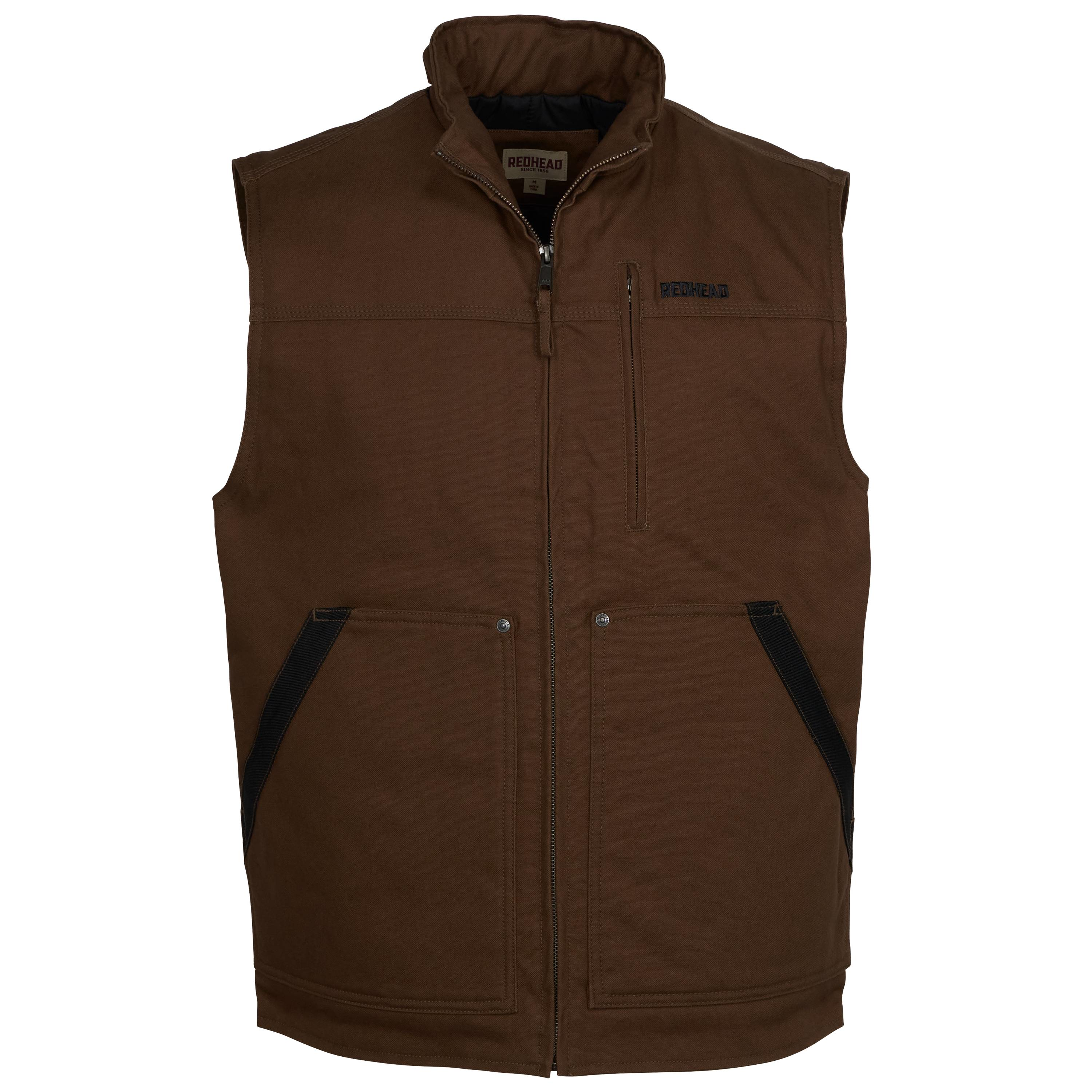 REDHEAD Pro Series Insulated Canvas Vest for Men