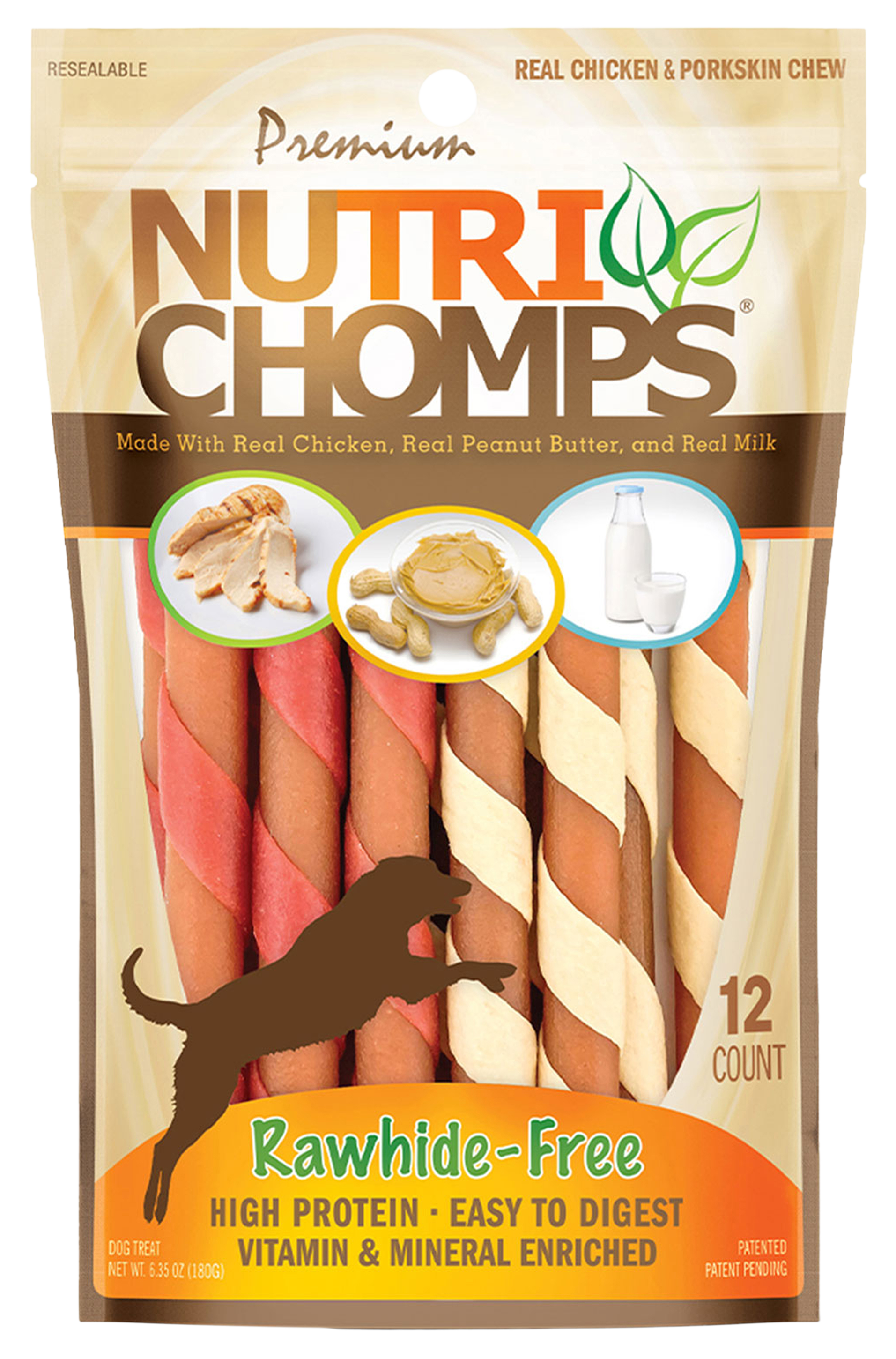 NutriChomps Assorted Flavor Wrapped Sticks