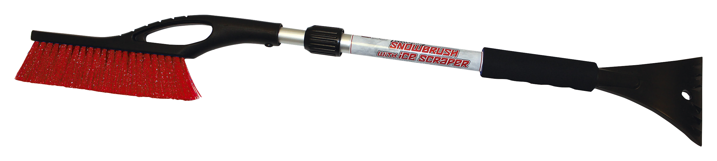 Image of "EMSCO Bigfoot 42"" Telescoping Snowbrush with Scraper and Foam Comfort Grip"