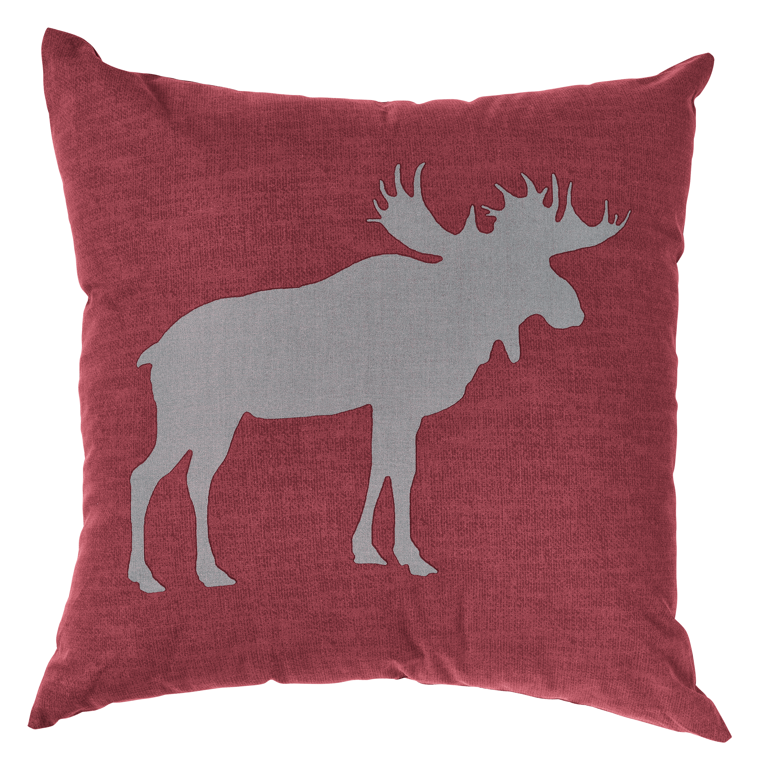 Image of White River Home Wildlife Ridge Collection Moose Decorative Pillow