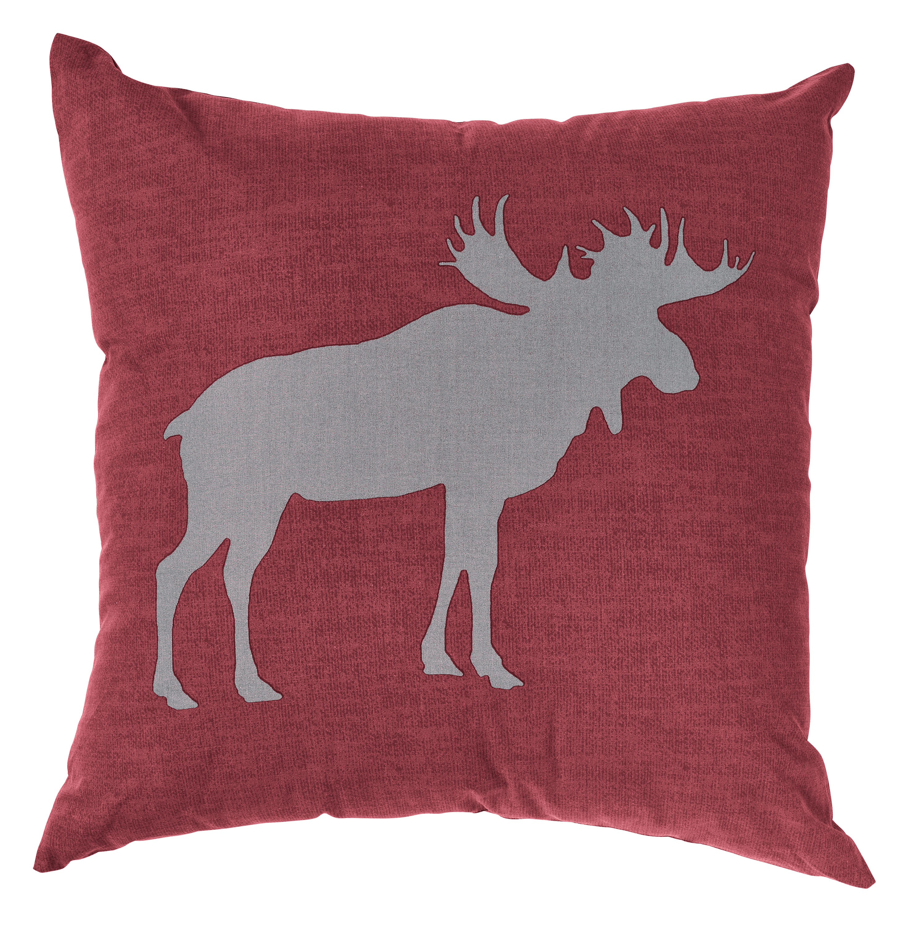 WHITE RIVER HOME Wildlife Ridge Collection Moose Decorative Pillow