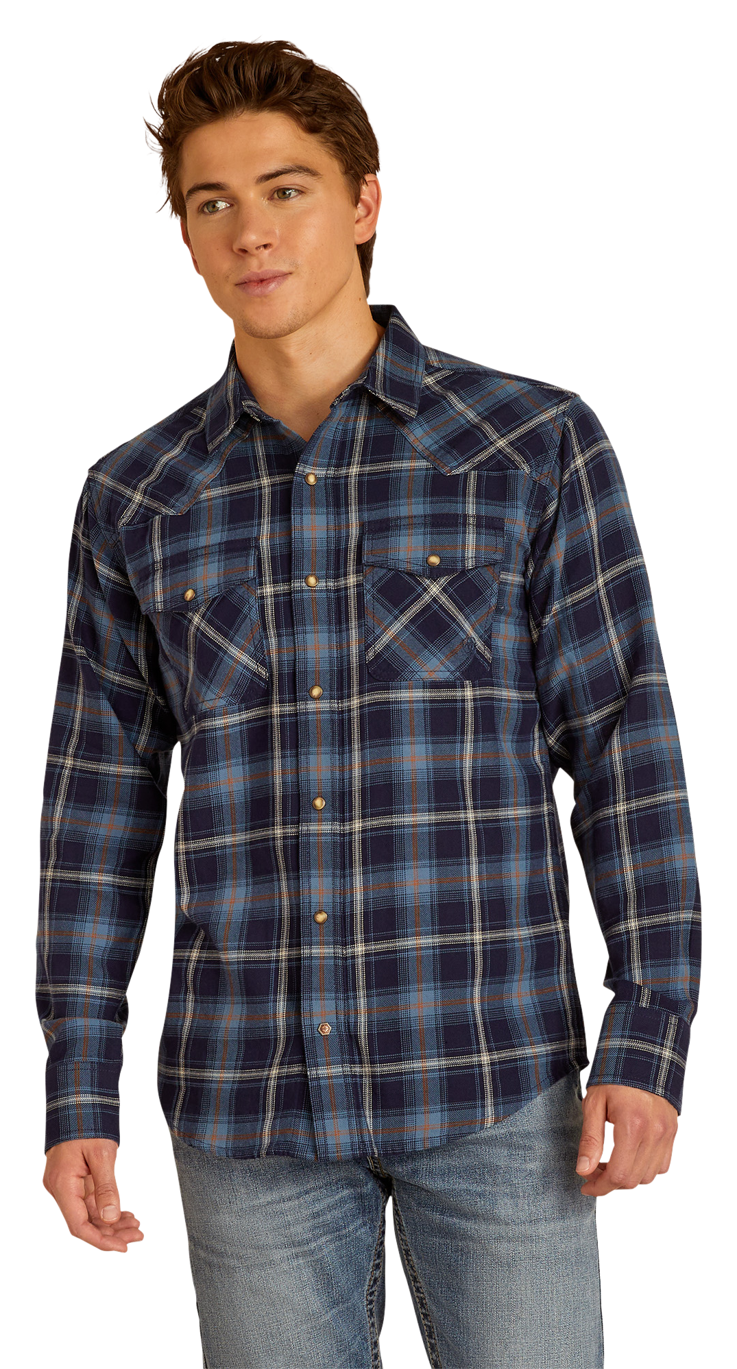 ARIAT Muir Woods Trail Retro Long-Sleeve Snap Shirt for Men