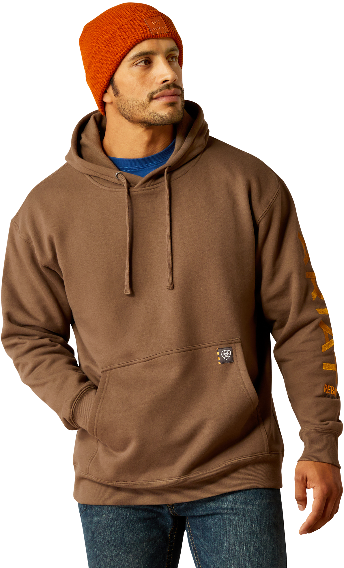 ARIAT Rebar Graphic Long-Sleeve Hoodie for Men