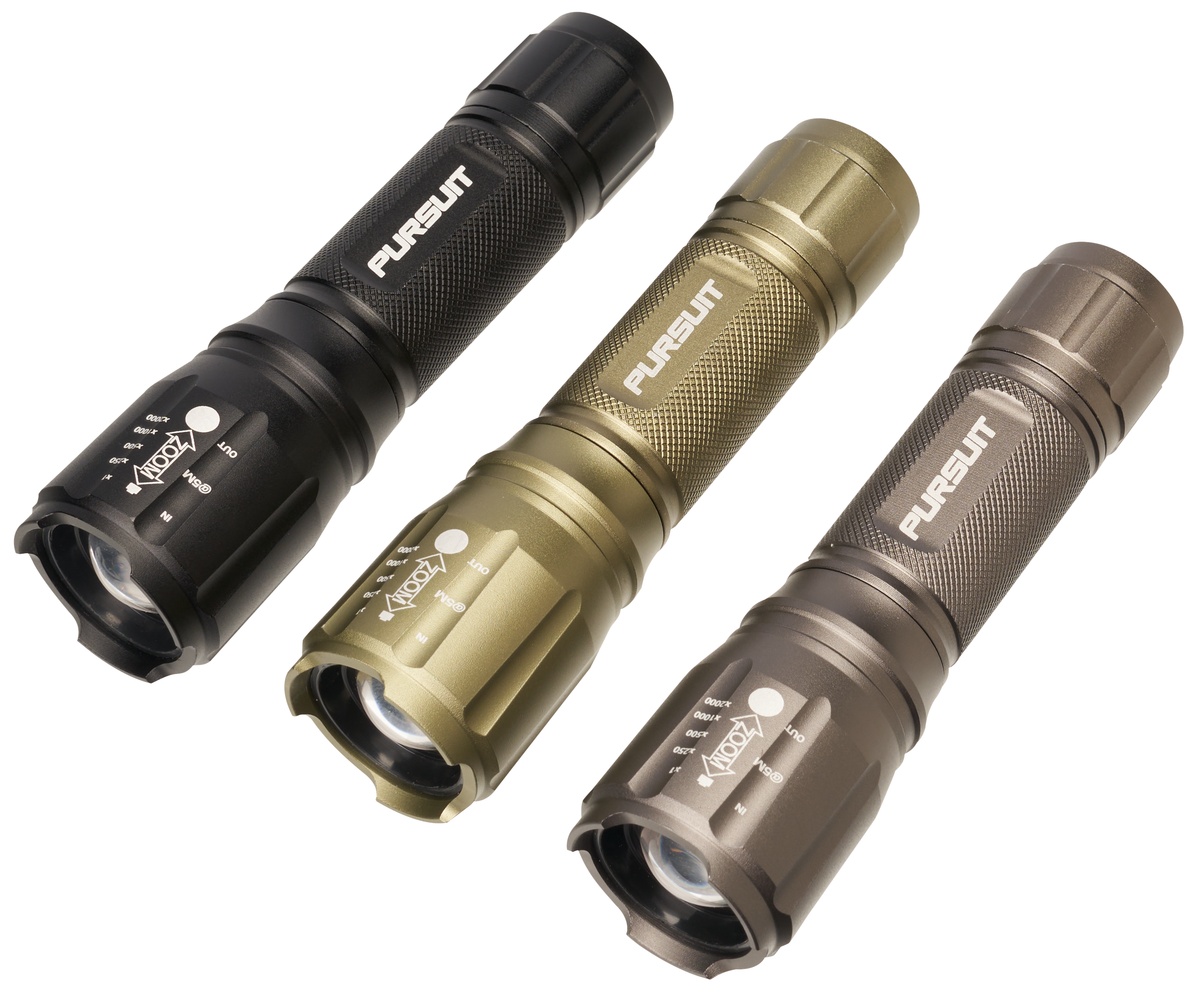 Pursuit 400-Lumen Flashlight 3-Pack