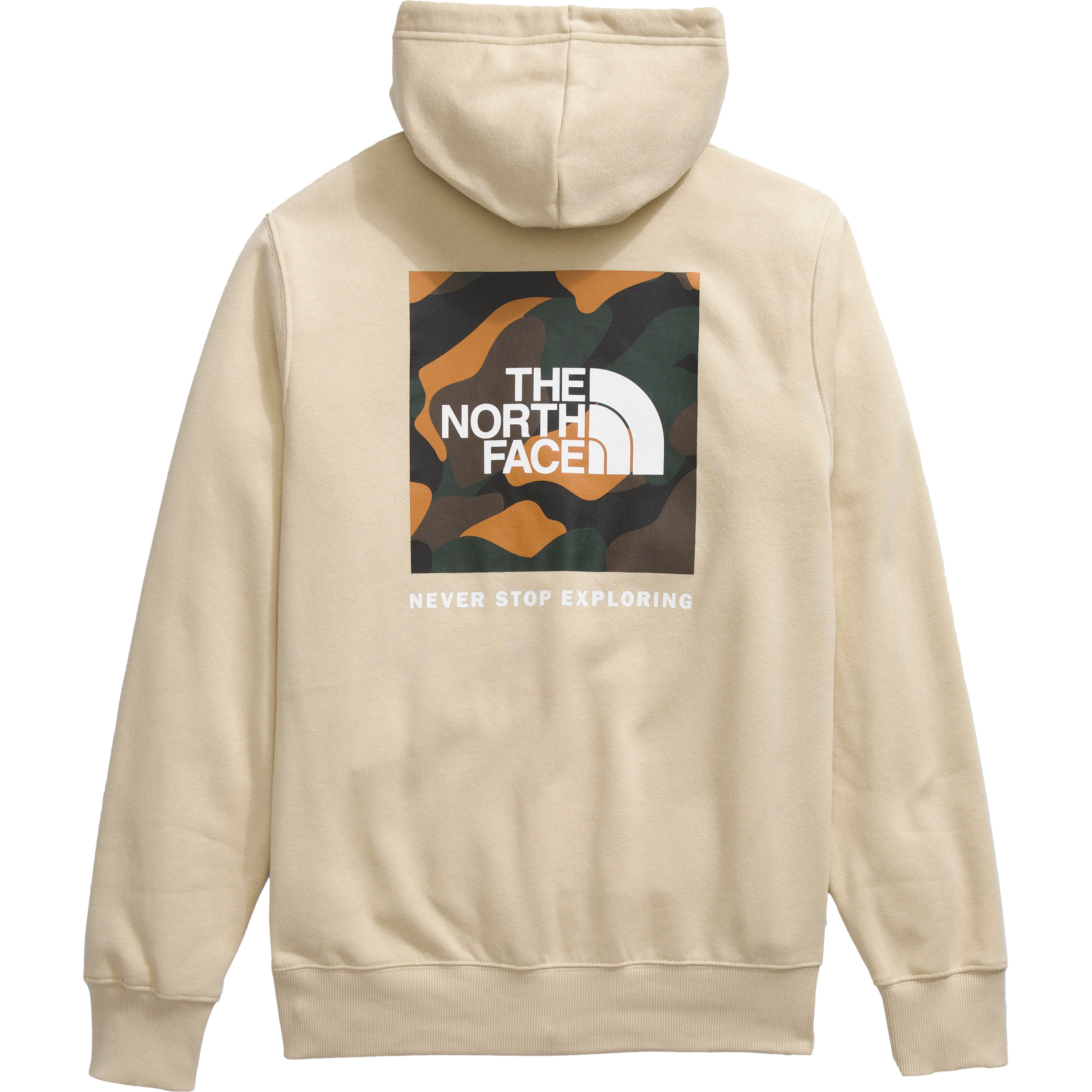 Image of The North Face Box NSE Hoodie for Men - Gravel/Multi