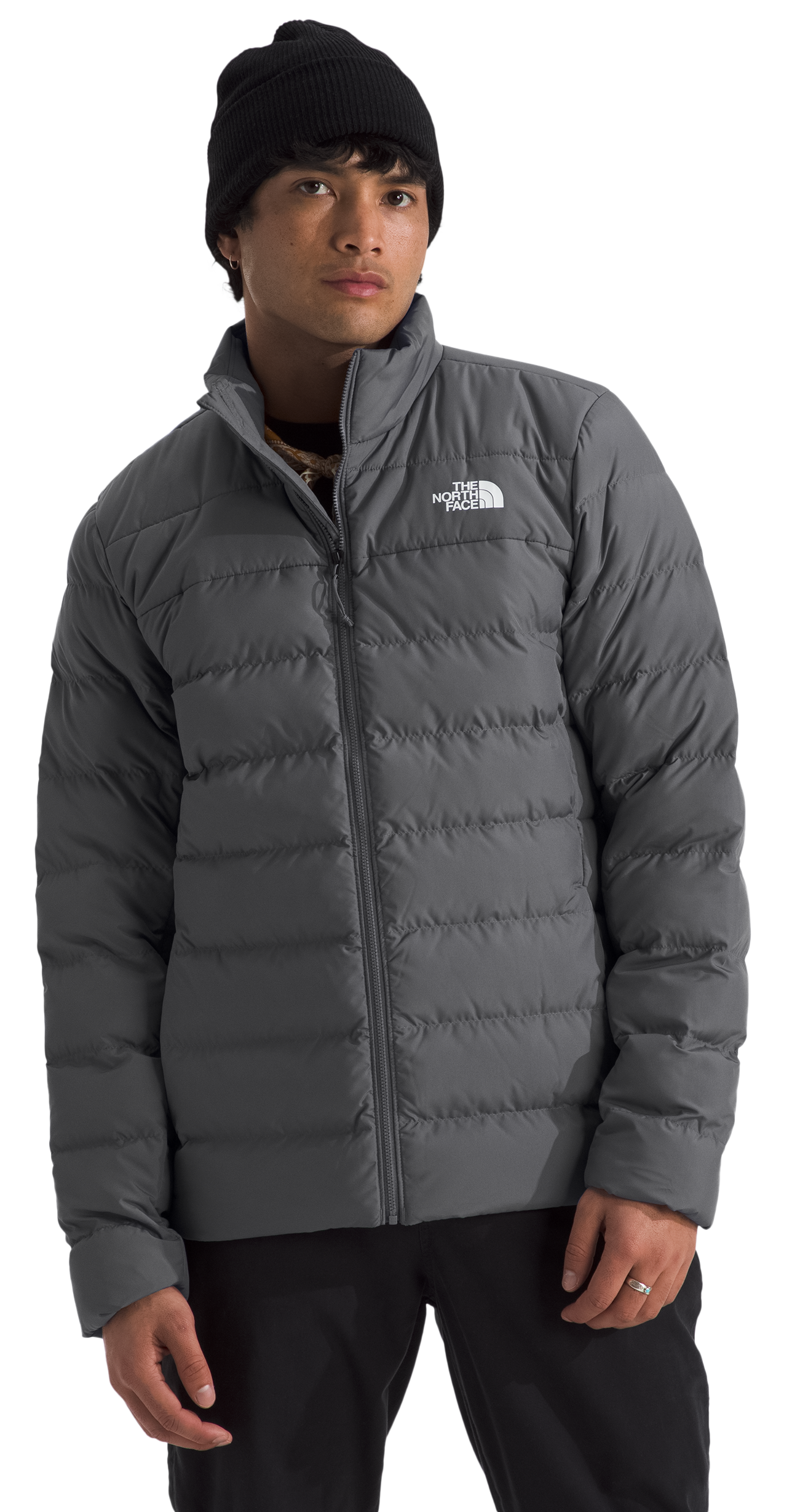 Image of The North Face Aconcagua 3 Jacket for Men - Smoked Pearl - S