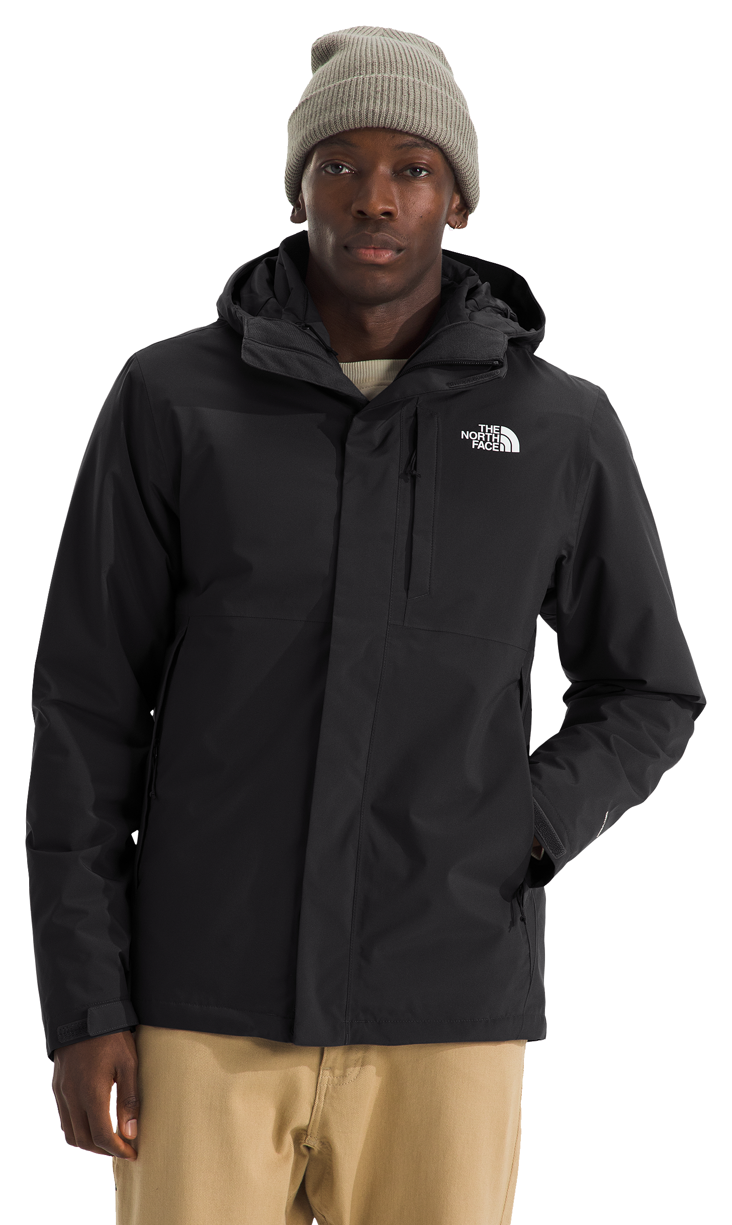 Image of The North Face Carto Triclimate 3-in-1 Jacket for Men - TNF Black - 2XL