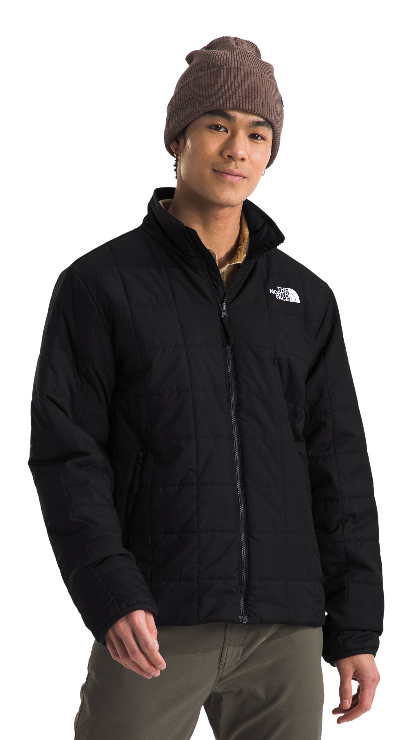 Image of The North Face Junction Full-Zip Insulated Jacket for Men - TNF Black - S