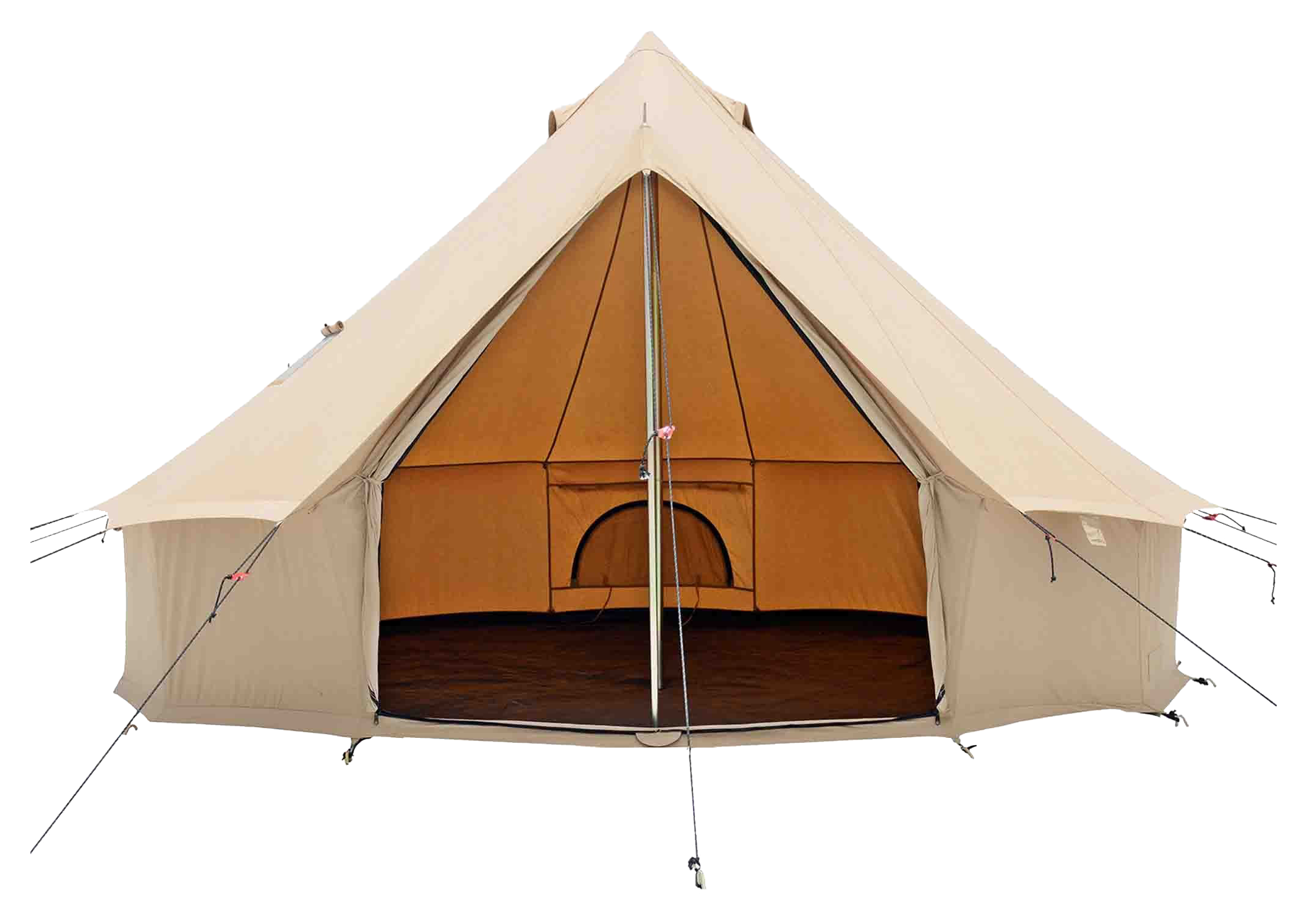 White Duck Outdoors Regatta 16.5' Fire-Water-Resistant Bell Tent - Sandstone Beige