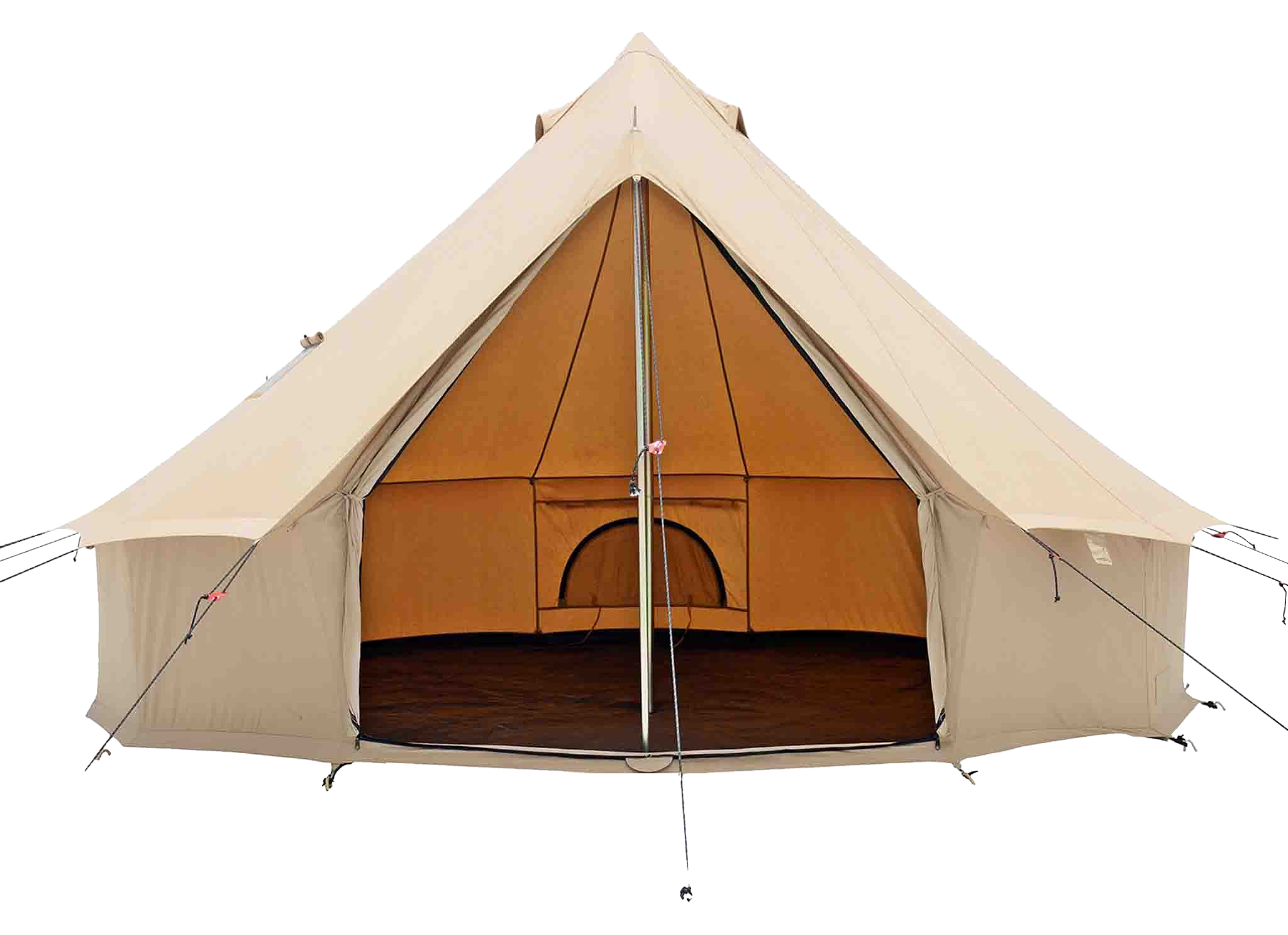 Image of White Duck Outdoors Regatta 16.5' Water-Repellent Bell Tent - Sandstone Beige