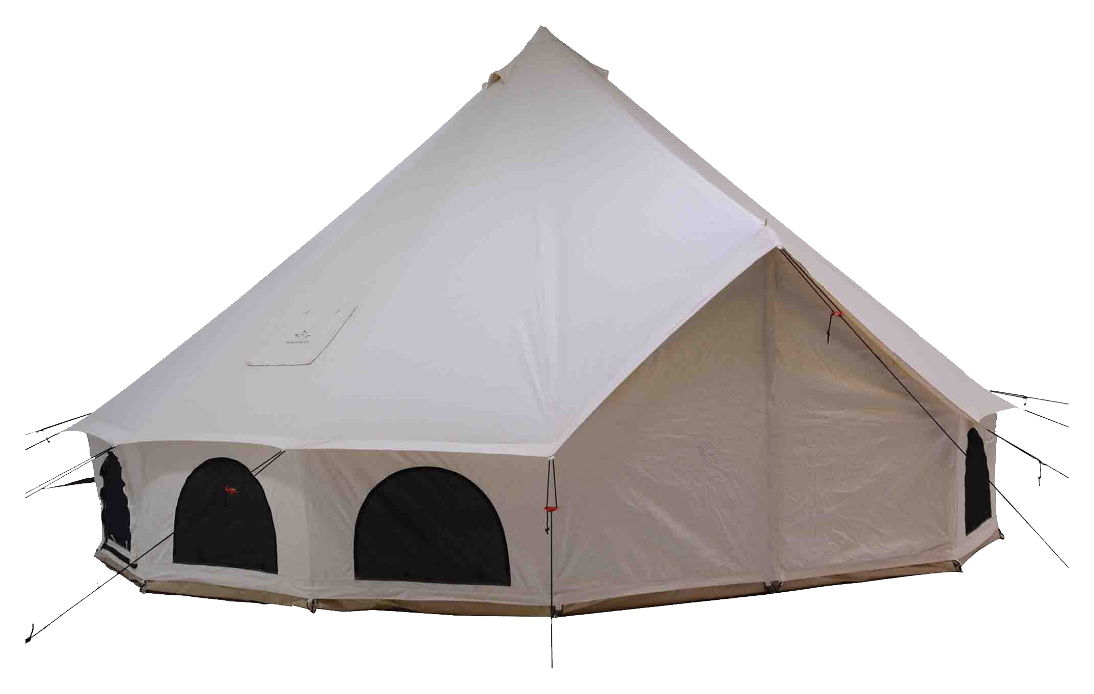 Image of White Duck Outdoors Avalon 20' Fire-Water-Repellent Bell Tent