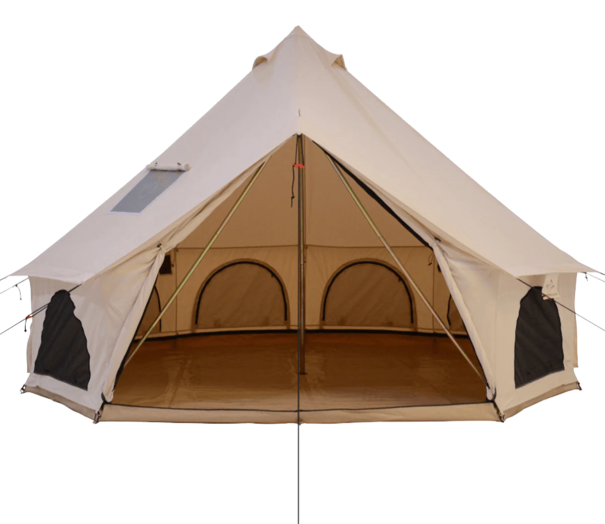 Image of White Duck Outdoors Avalon 16.5' Fire-Water-Repellent Bell Tent