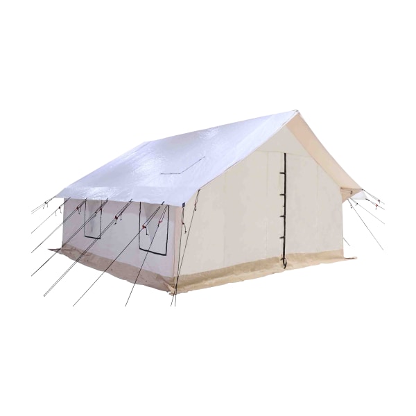 White Duck Outdoors Alpha 14'x16' Fire- and Water-Repellent Wall Tent