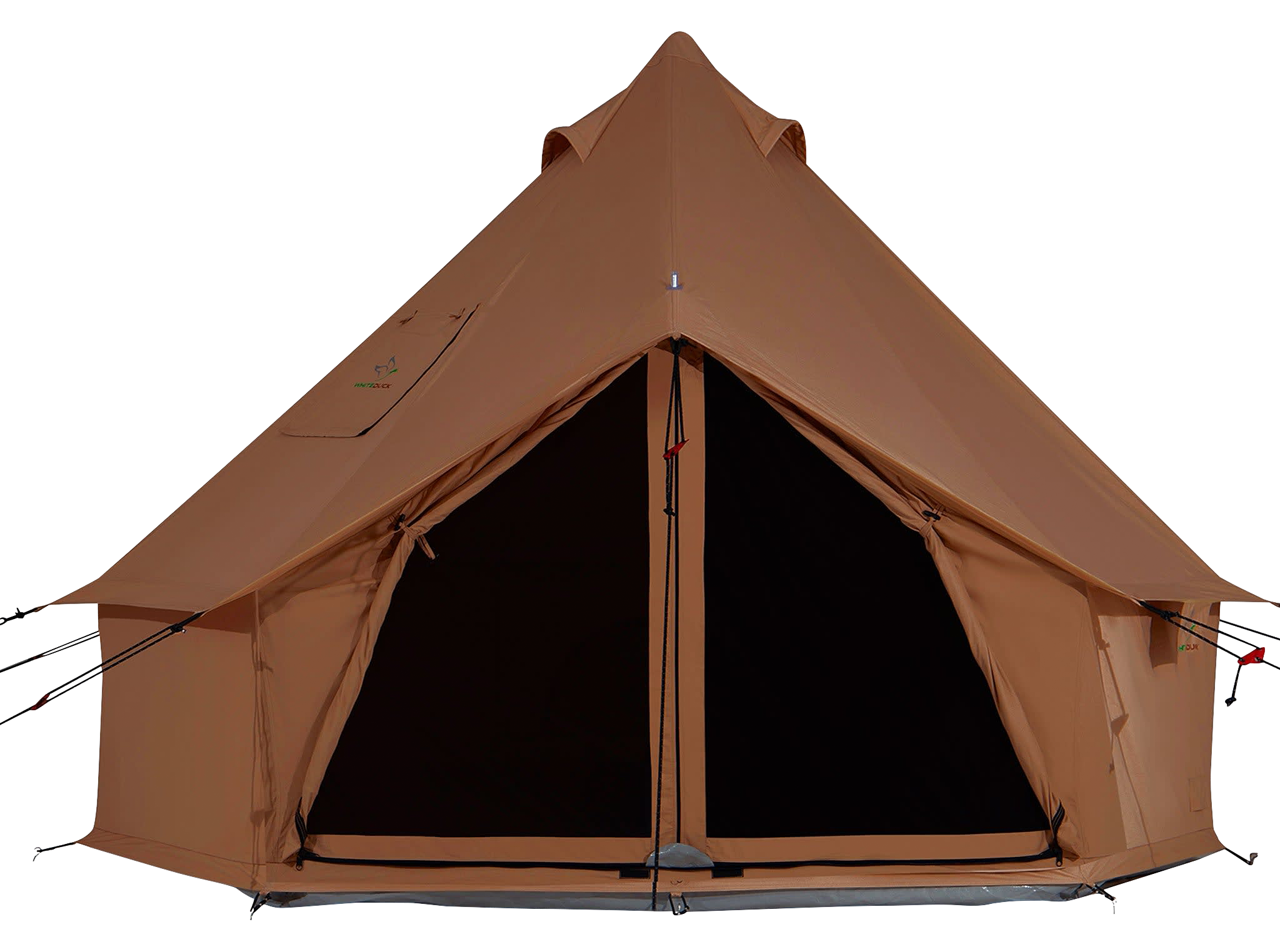 Image of White Duck Outdoors Regatta 10' Water-Repellent Bell Tent - Desert Red