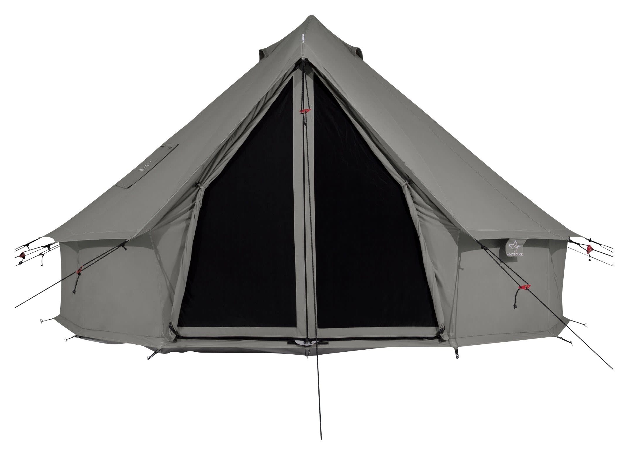 Image of White Duck Outdoors Regatta 13' Water-Repellent Bell Tent - Boulder Gray