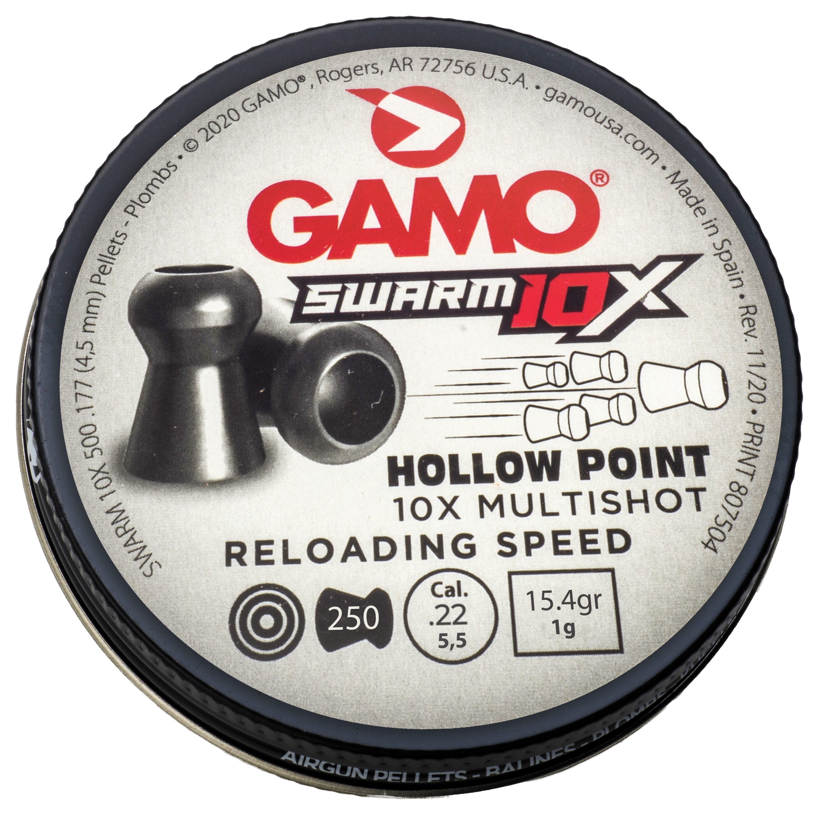 Gamo Swarm 10X Hollow Point Pellets - Gamo