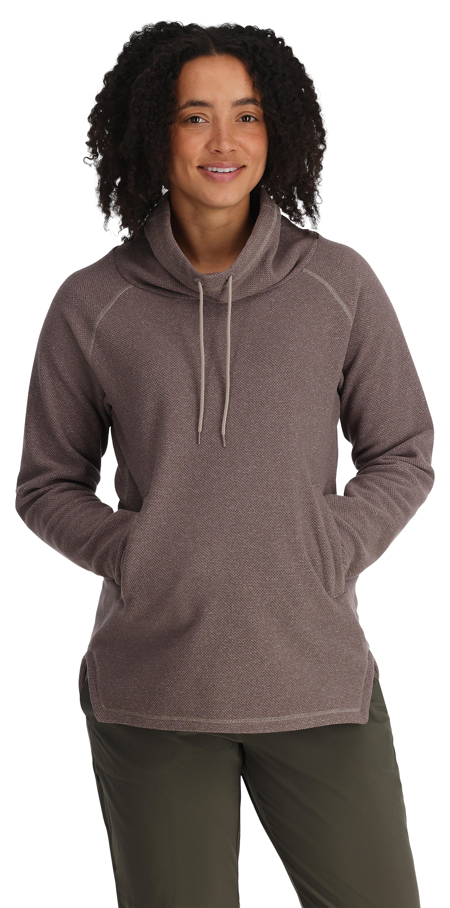 Simms Rivershed Long-Sleeve Sweater for Ladies - Dolomite Heather
