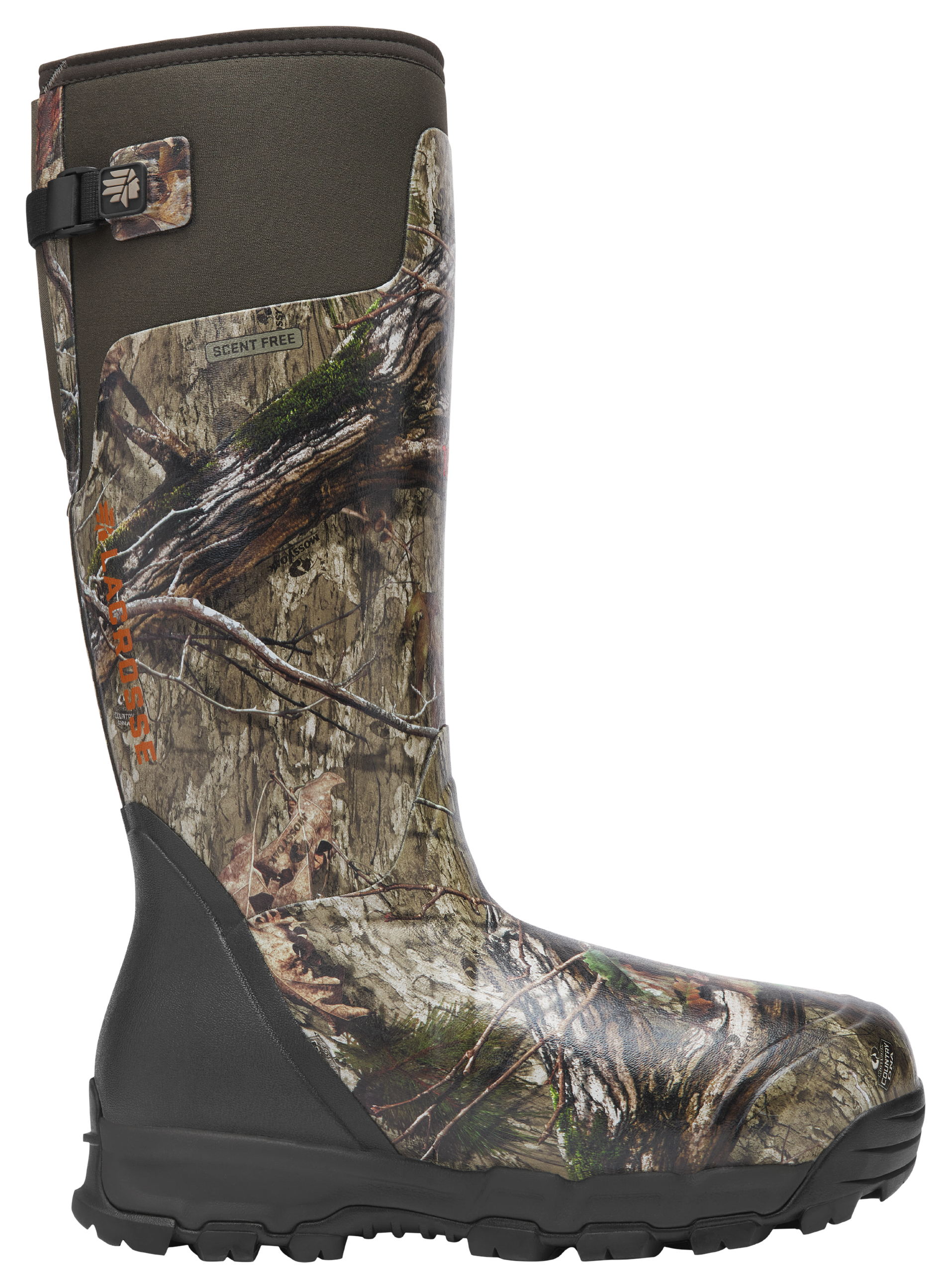 Image of LaCrosse AlphaBurly Pro 1,600 Insulated Hunting Boots for Men - Mossy Oak Country DNA - 8