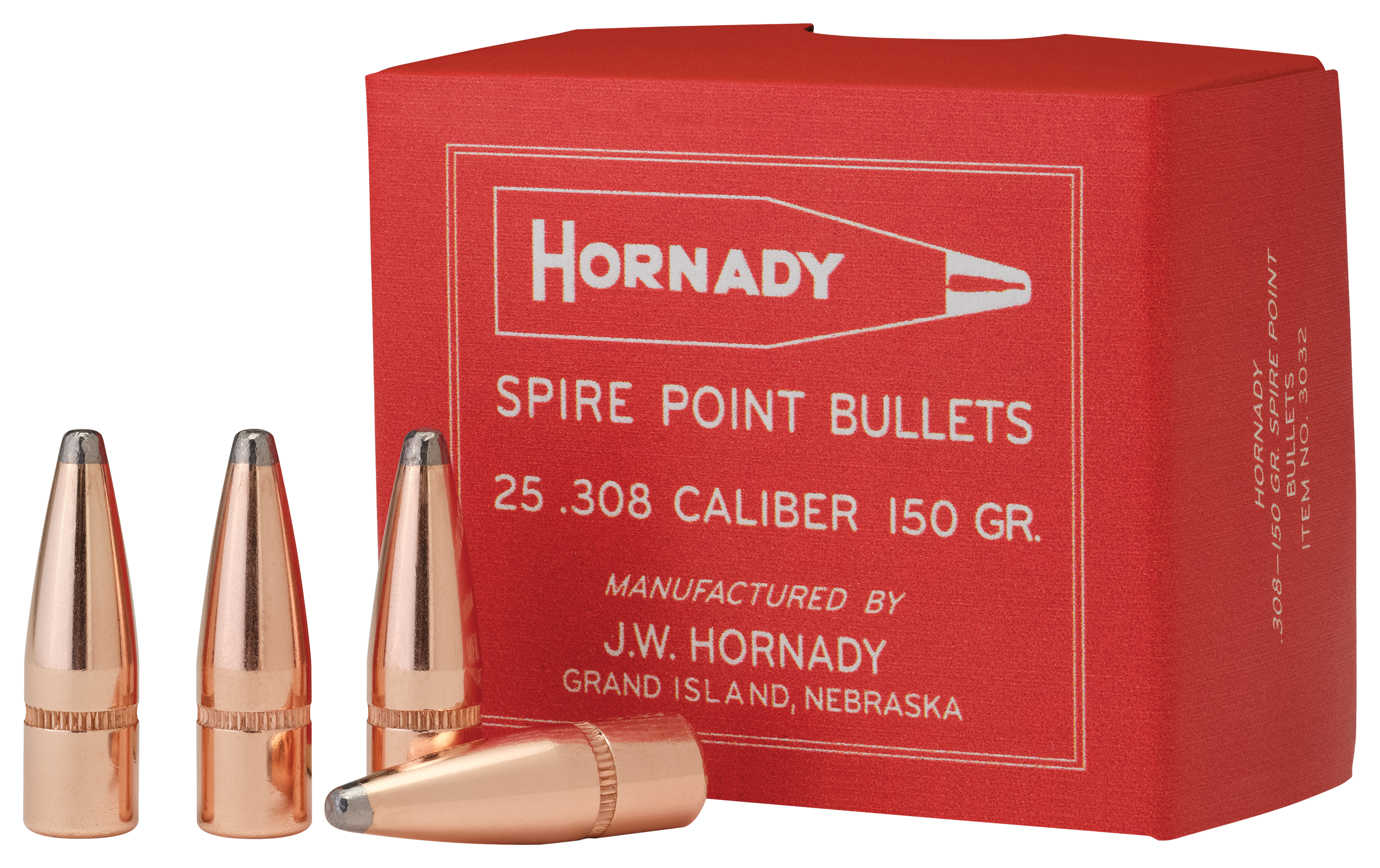 Hornady Spire Point InterLock Bullets with 75th Anniversary Collector's Box