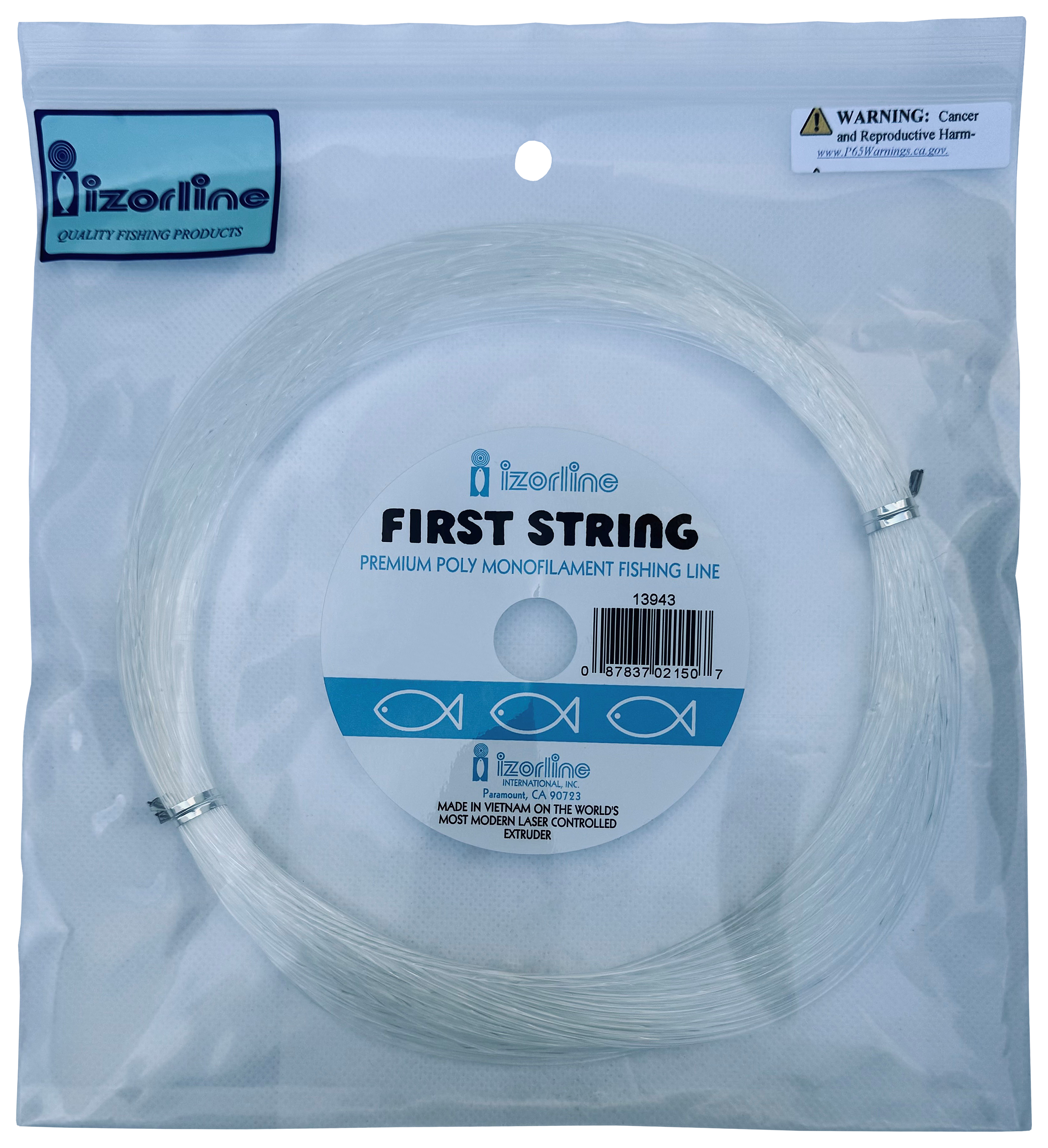 Image of Izorline First String Leader - Clear - 100 Yards - 80 lb.