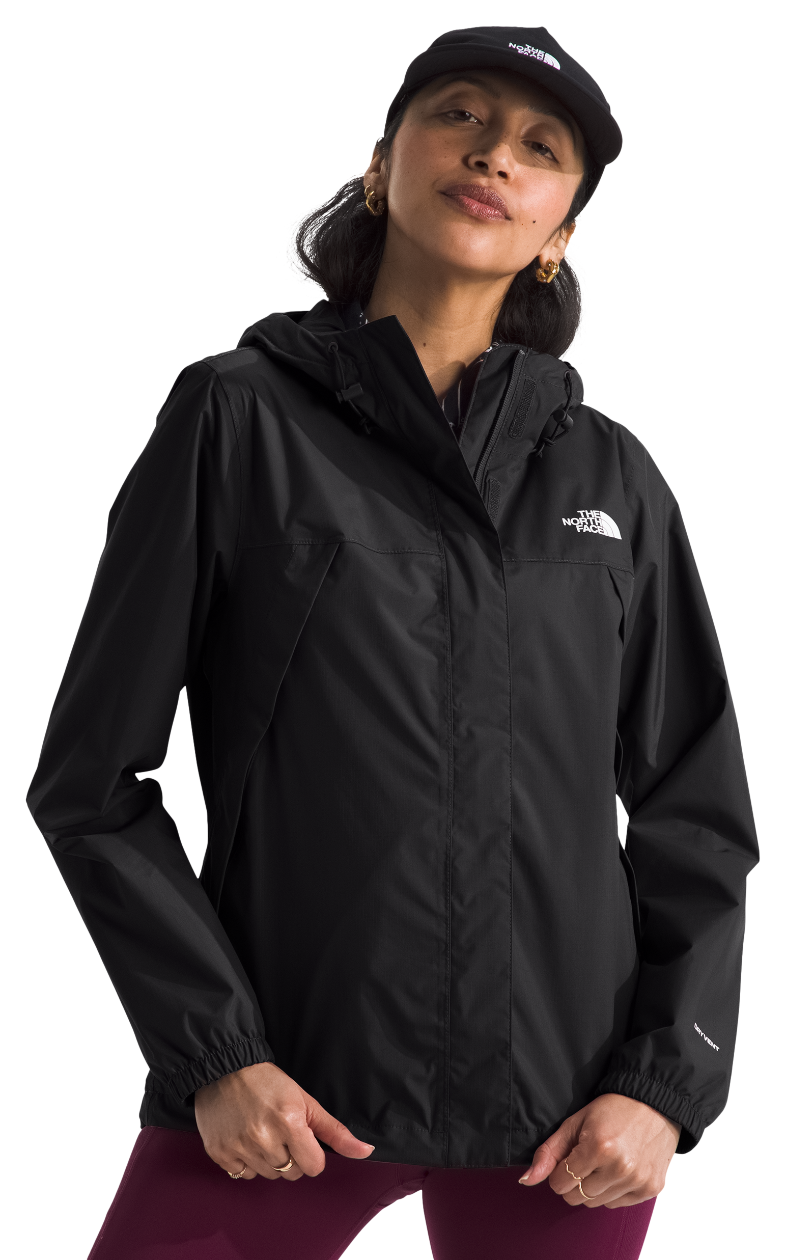 Image of The North Face Antora Lightweight Jacket for Ladies - TNF Black