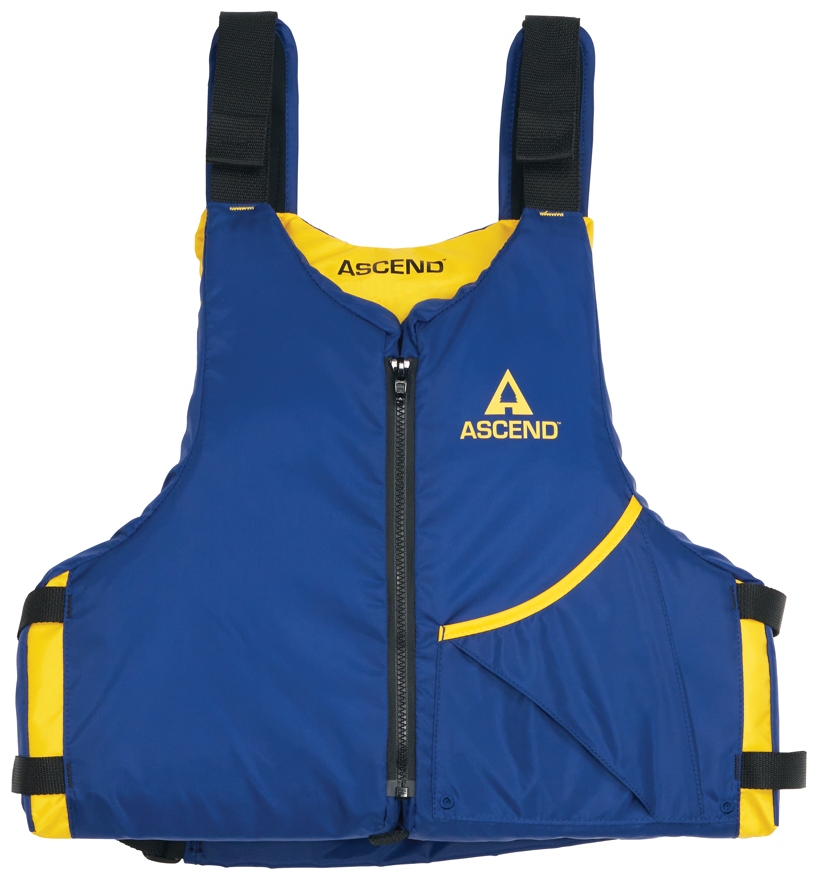 Image of Ascend Universal Paddle Life Jacket - Blue - Adult Universal