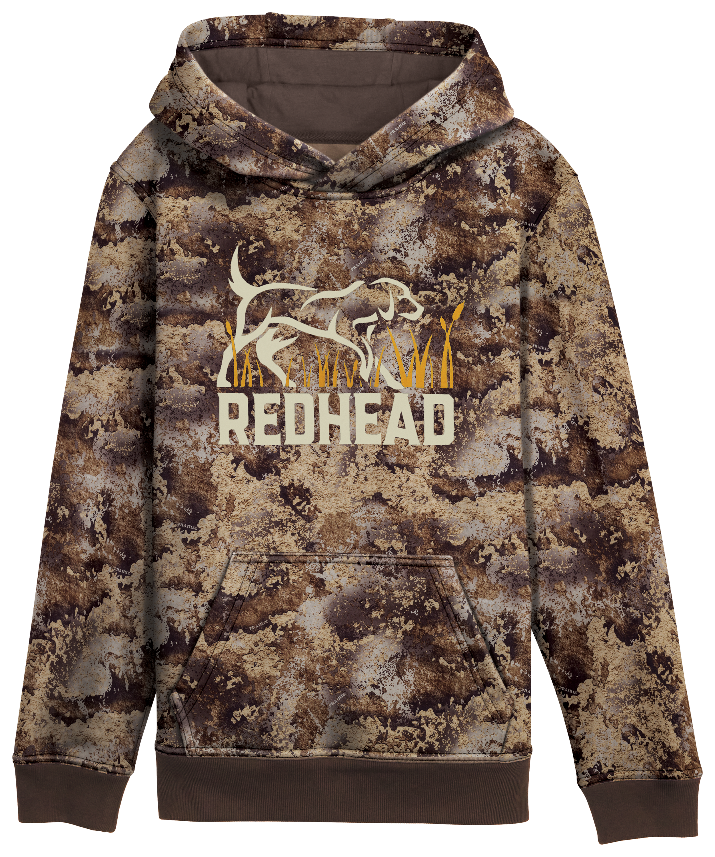 Image of RedHead Hunting Fleece Hoodie for Youth - TrueTimber Prairie - S