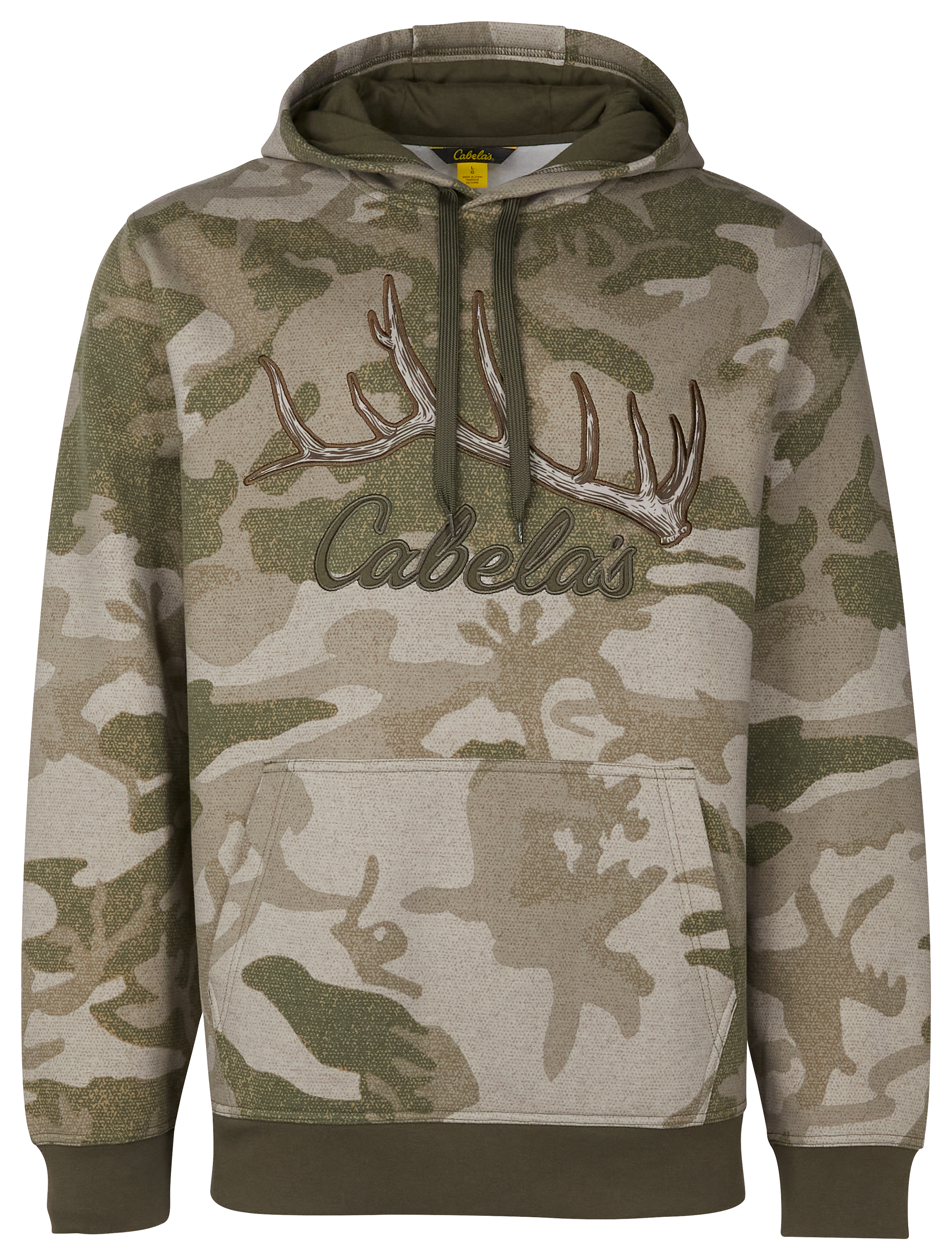 Image of Cabela's Antler and Logo Hoodie for Men