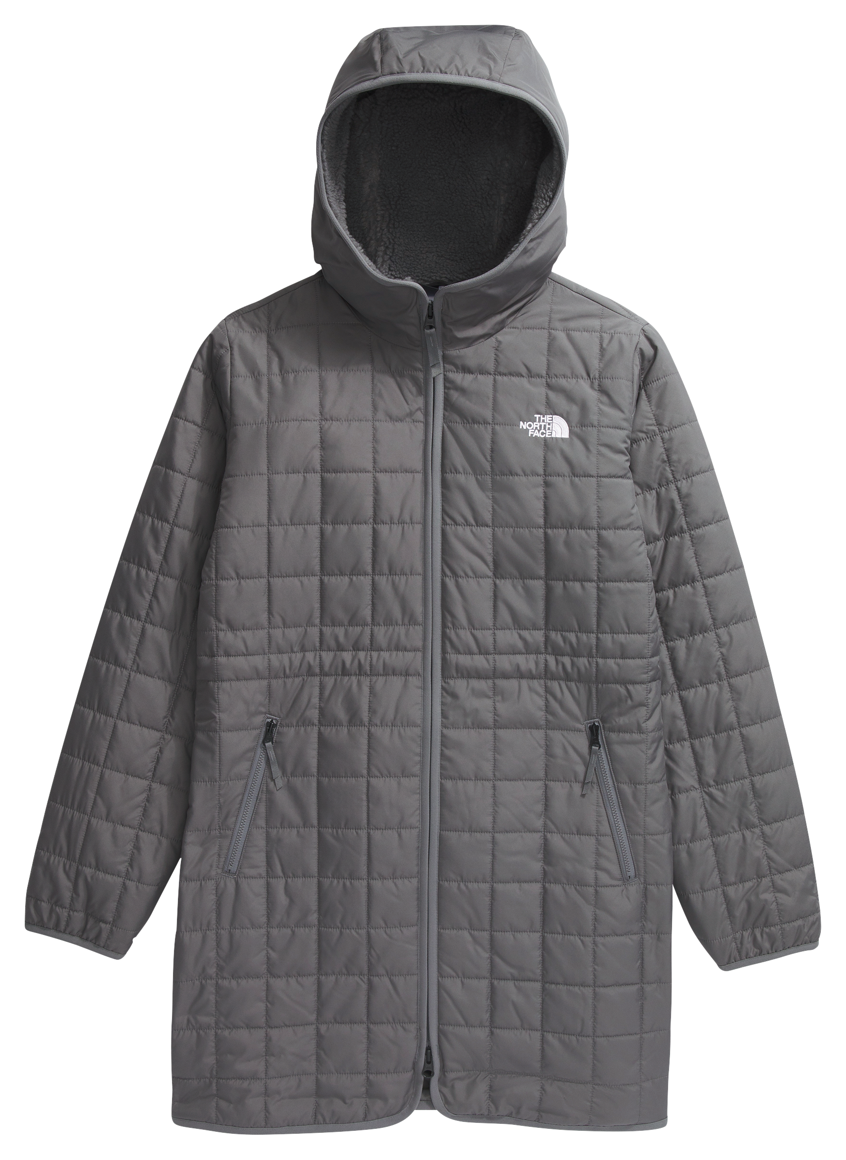 Image of The North Face Junction Insulated Parka for Ladies - Smoked Pearl - S