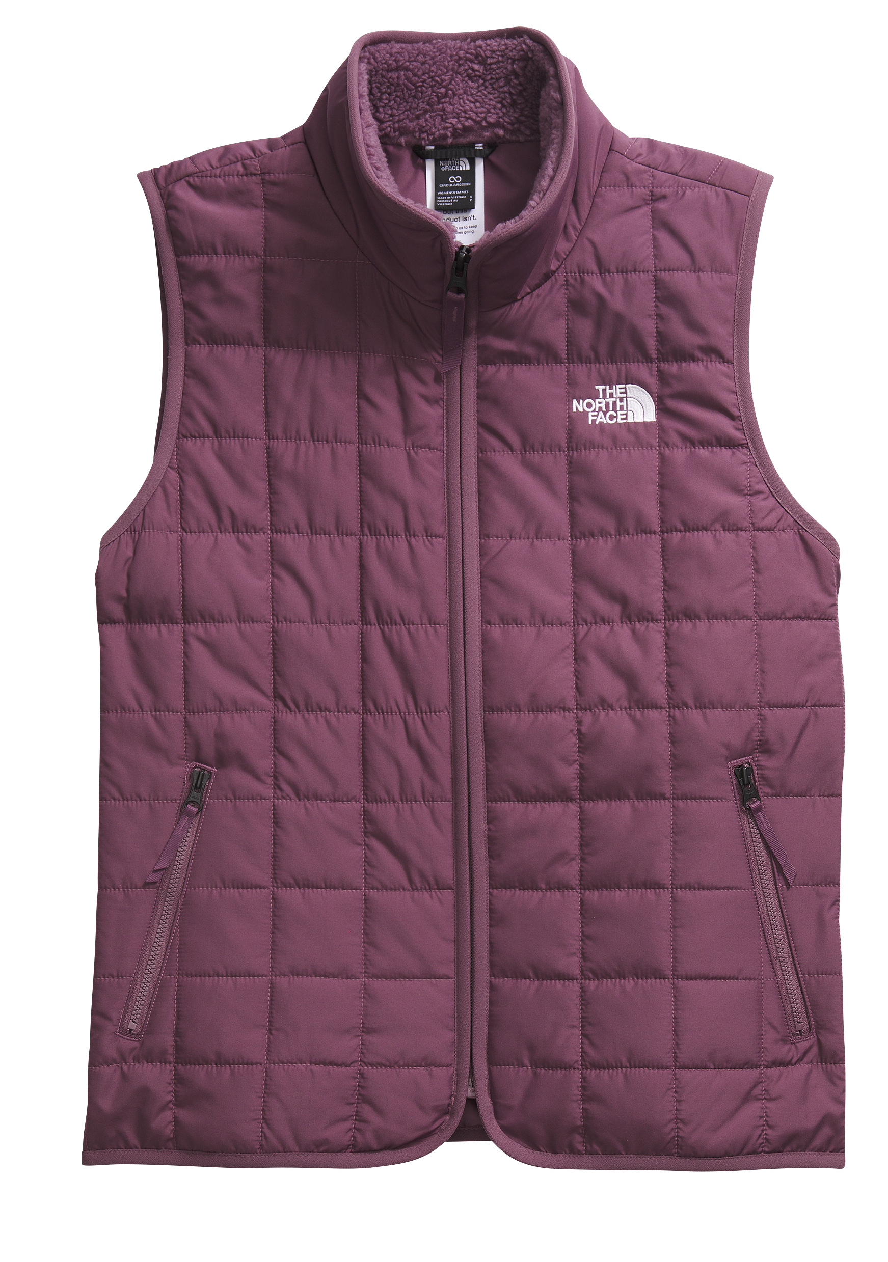 Image of The North Face Junction Insulated Vest for Ladies - Midnight Mauve - S