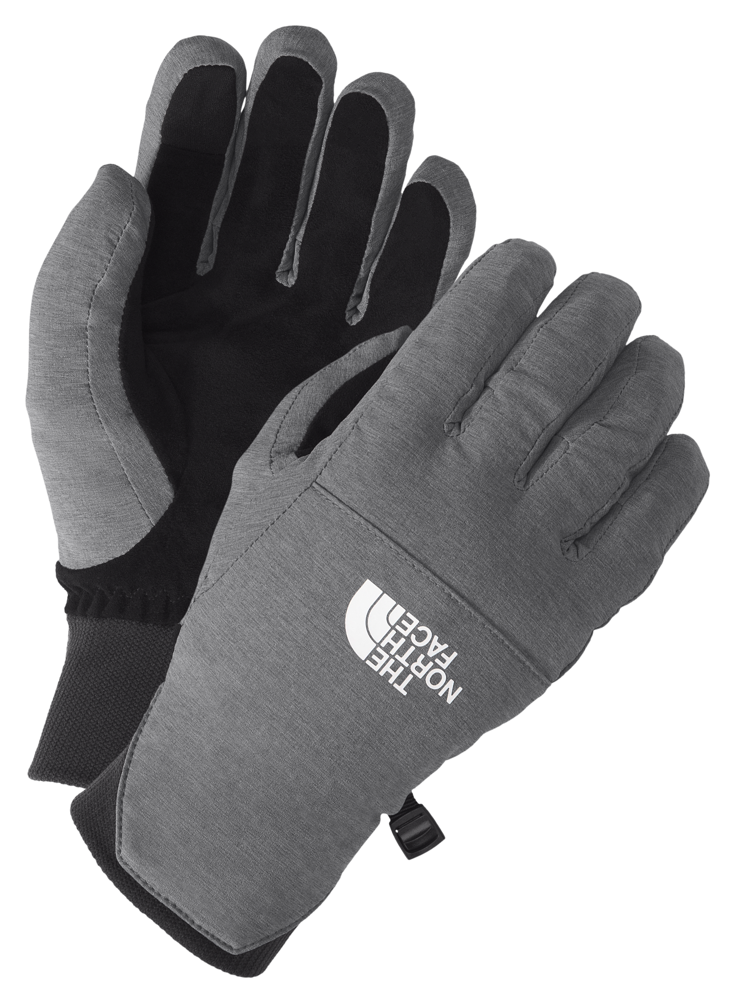 Image of The North Face Shelbe Raschel E-Tip Gloves for Ladies - Smoked Pearl Heather - S