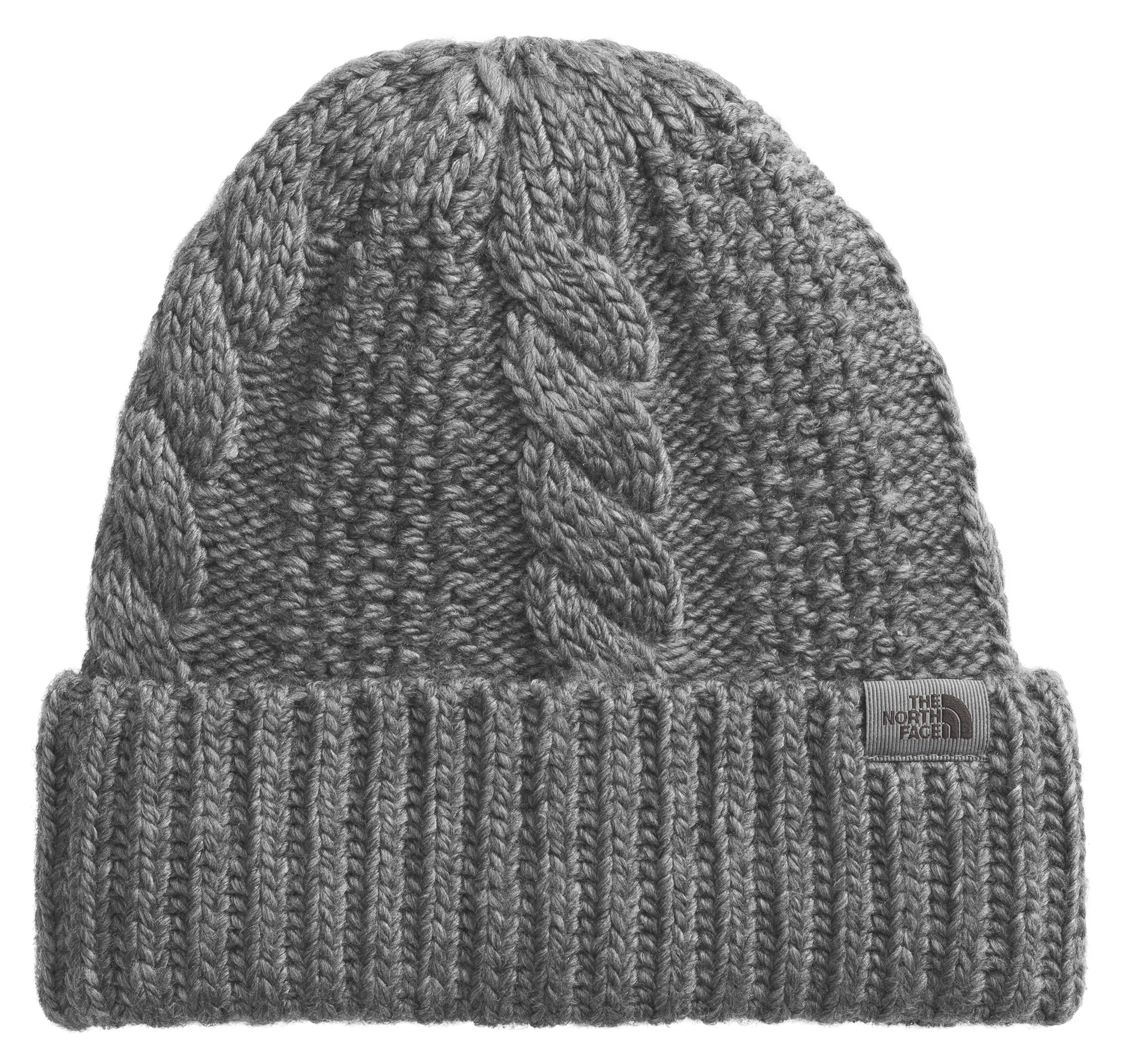 Image of The North Face Oh Mega Beanie for Ladies - TNF Medium Grey Heather