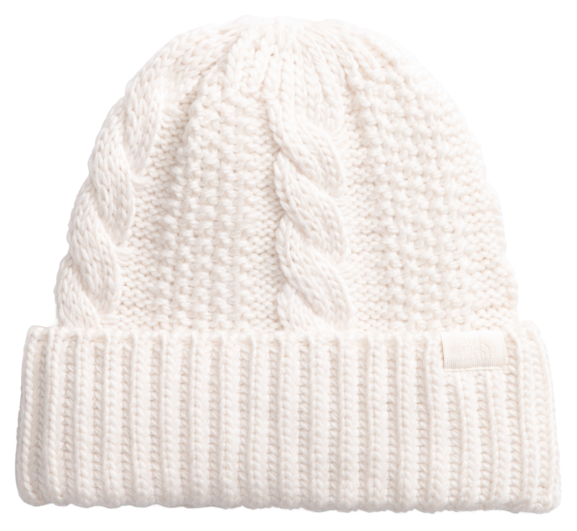 Image of The North Face Oh Mega Beanie for Ladies - White Dune