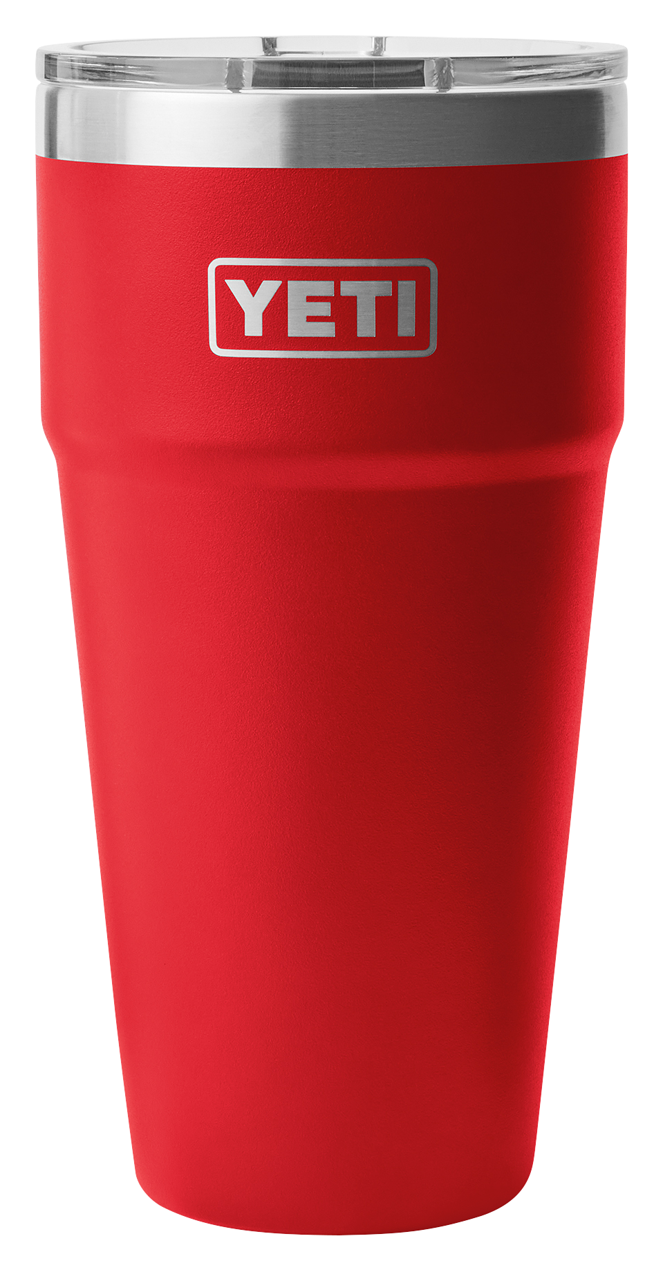 Image of YETI Rambler 30-Oz. Stackable Tumbler with MagSlider Lid - Rescue Red