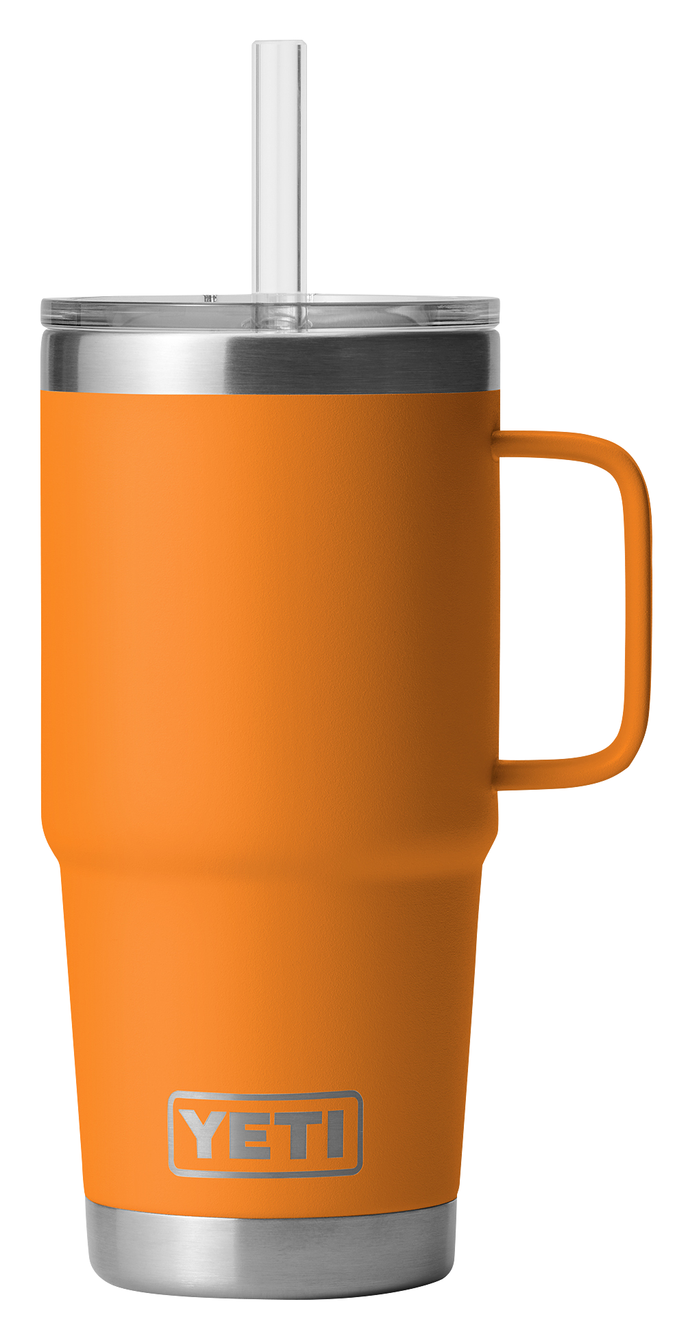 Image of YETI Rambler Mug with Straw Lid - King Crab Orange - 25 oz.