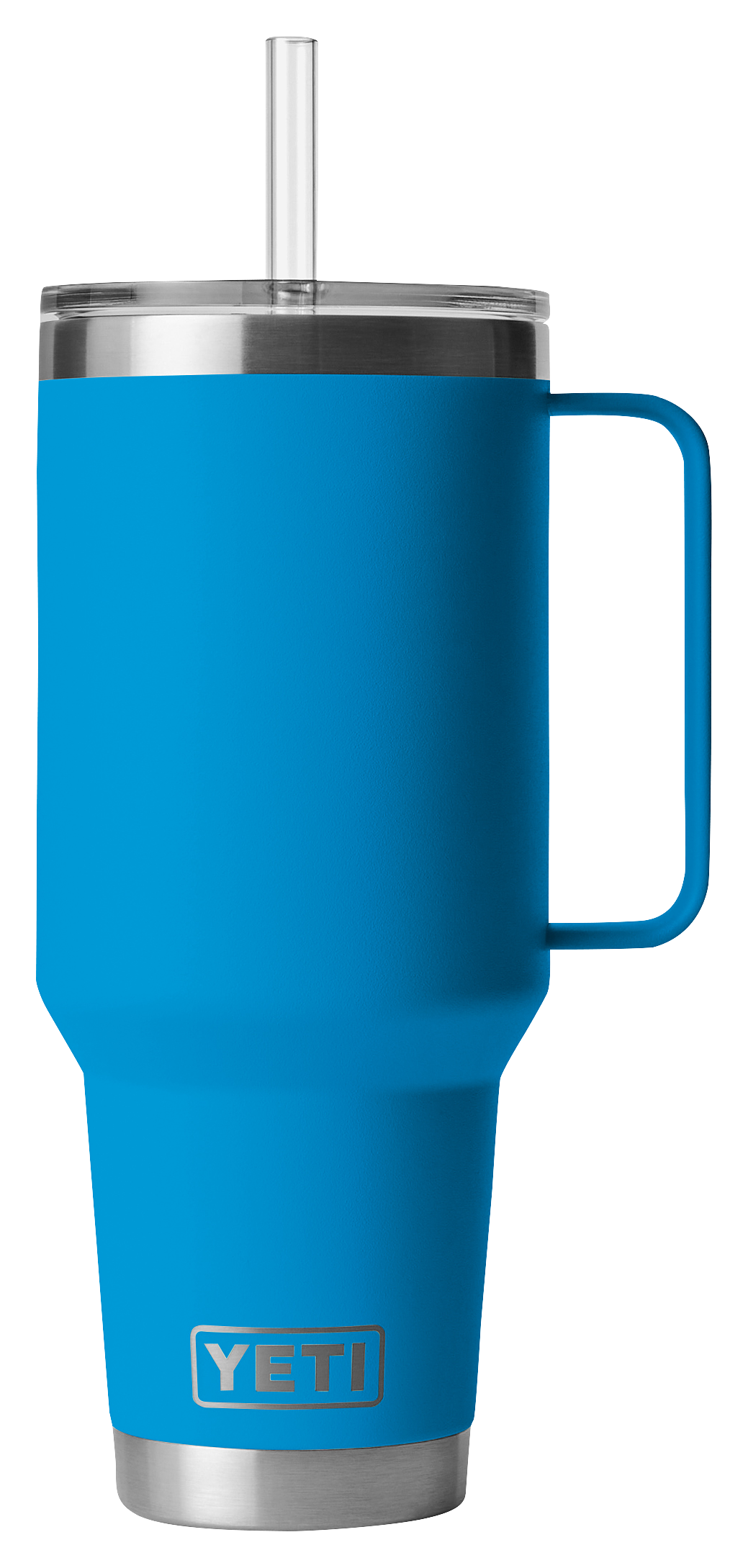 Image of YETI Rambler Mug with Straw Lid - Big Blue Wave - 42-oz.