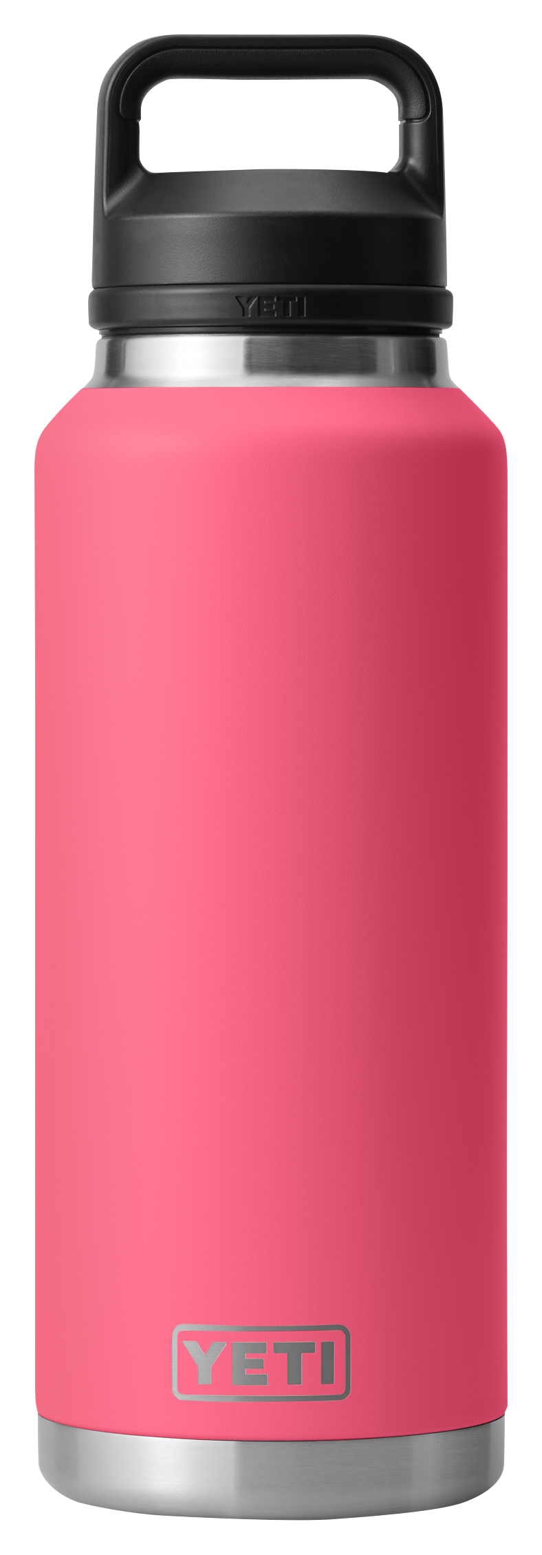 Image of YETI Rambler Bottle with Chug Cap - Tropical Pink - 46 oz.