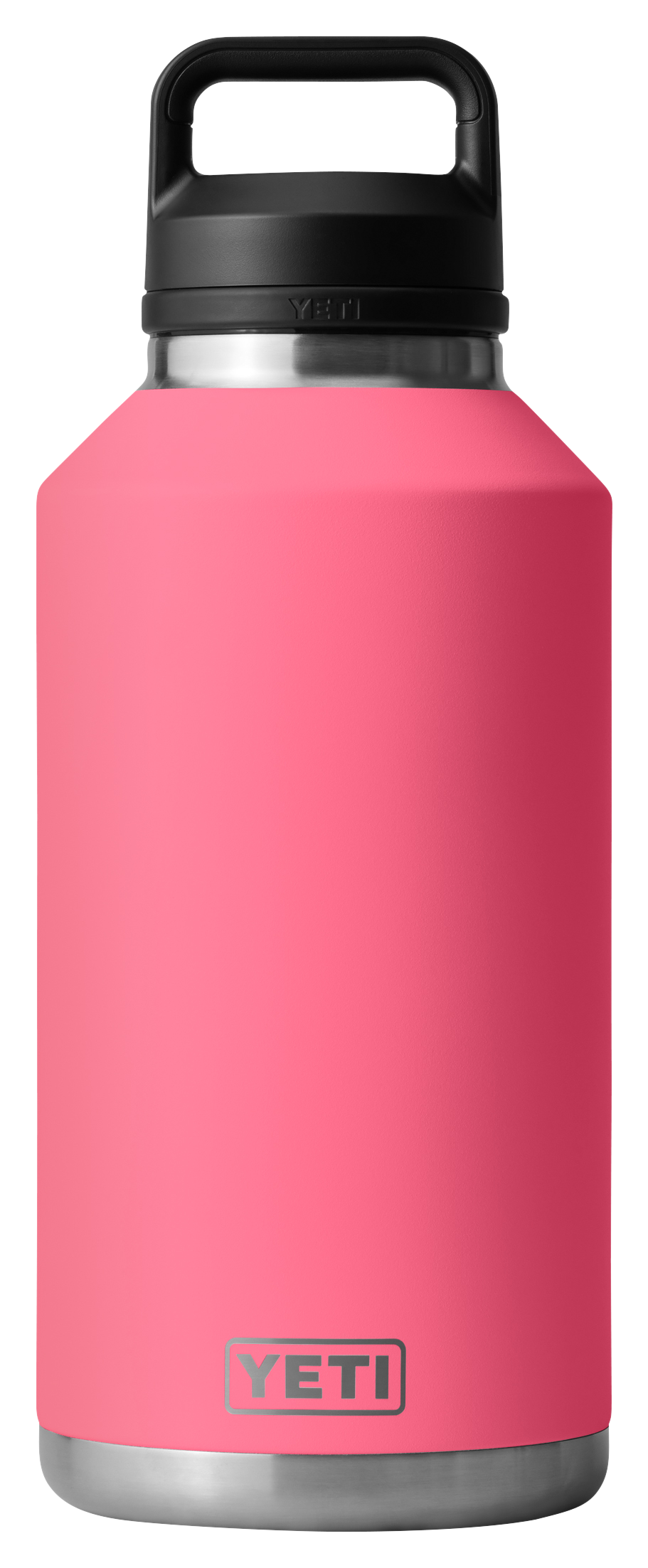 Image of YETI Rambler Bottle with Chug Cap - Tropical Pink - 64 oz.
