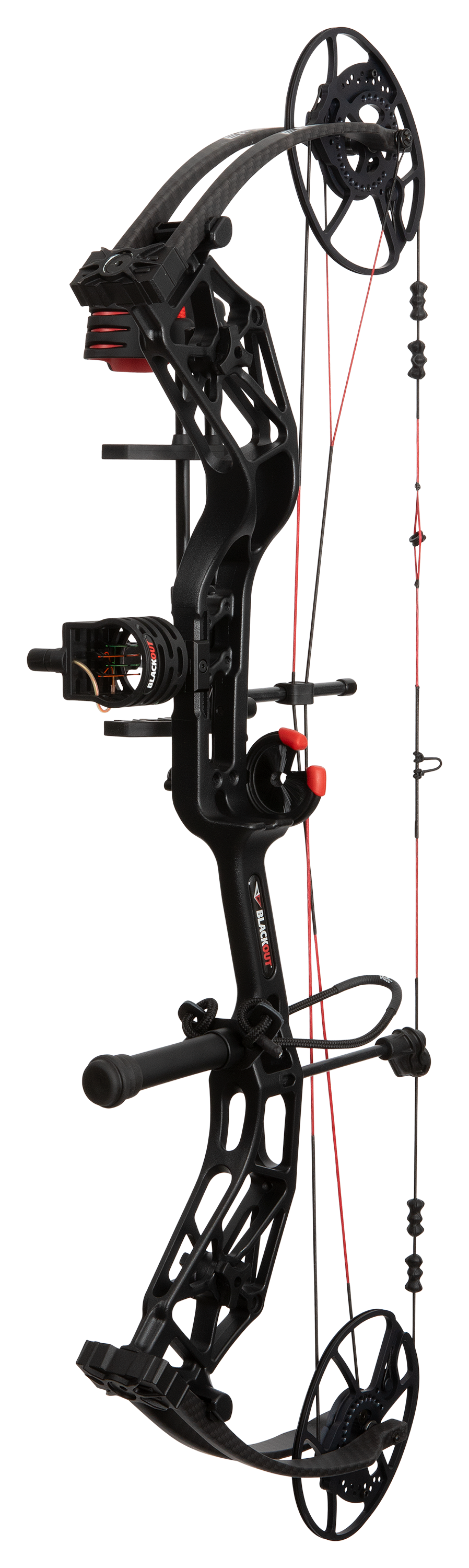BlackOut Epic NT Compound Bow Package - 45-60 lbs. - Left Hand - Black - BlackOut