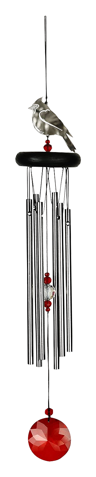 Woodstock Chimes Crystal Cardinal Chime